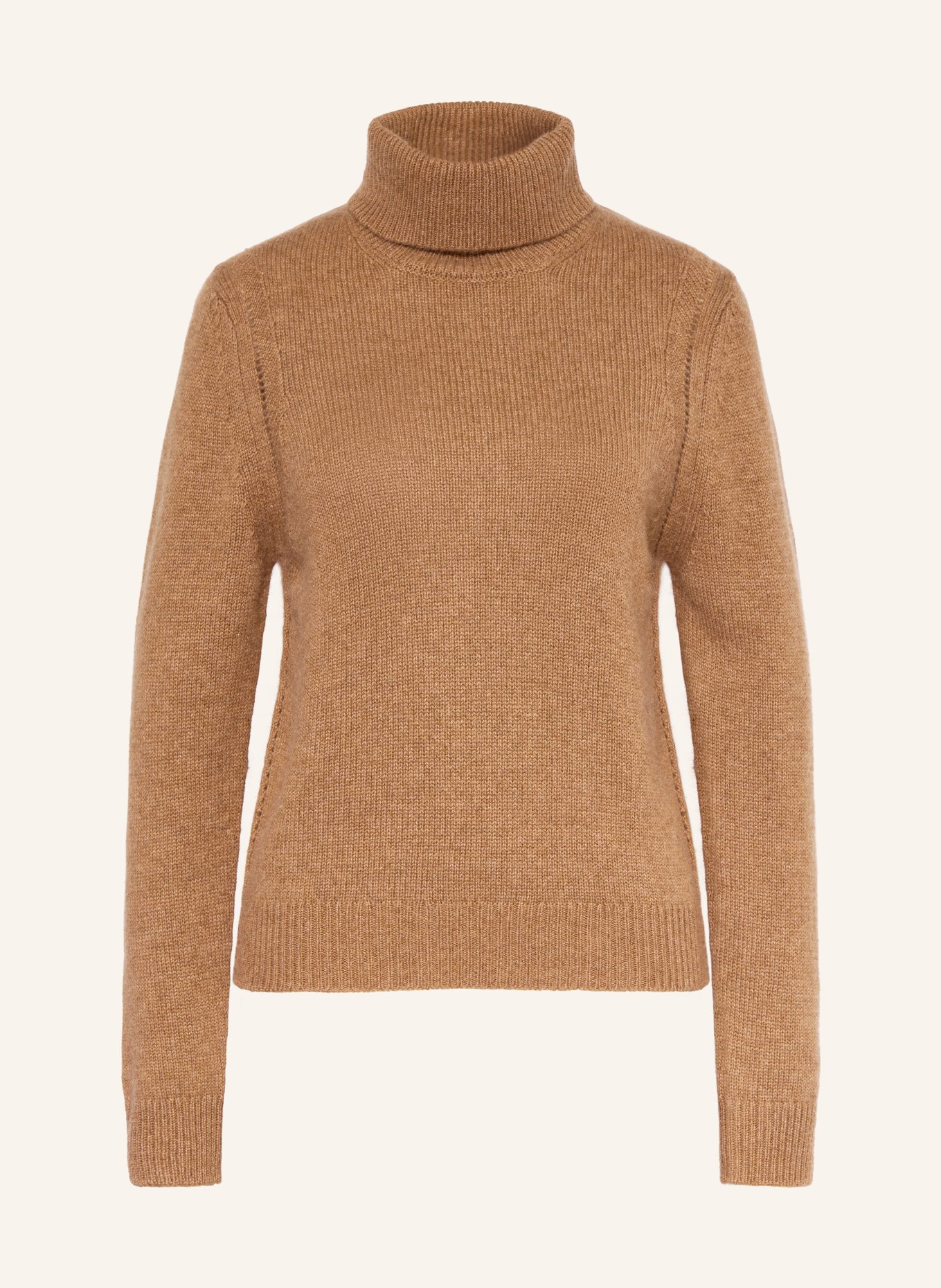 ba&sh Rollkragenpullover CHALIE aus Cashmere: CAMEL