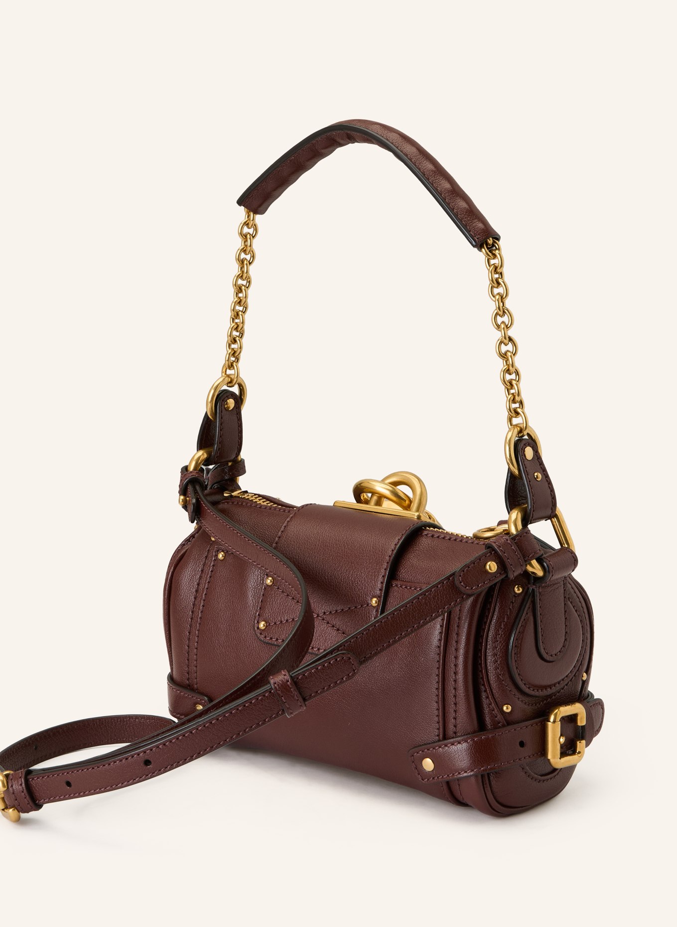 Chloé Torba na ramię PADDINGTON SMALL: Crafty Brown