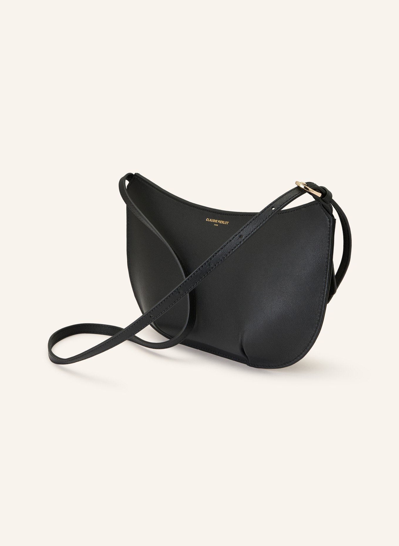 CLAUDIE PIERLOT Umhängetasche ALOYSE: SCHWARZ / GOLD