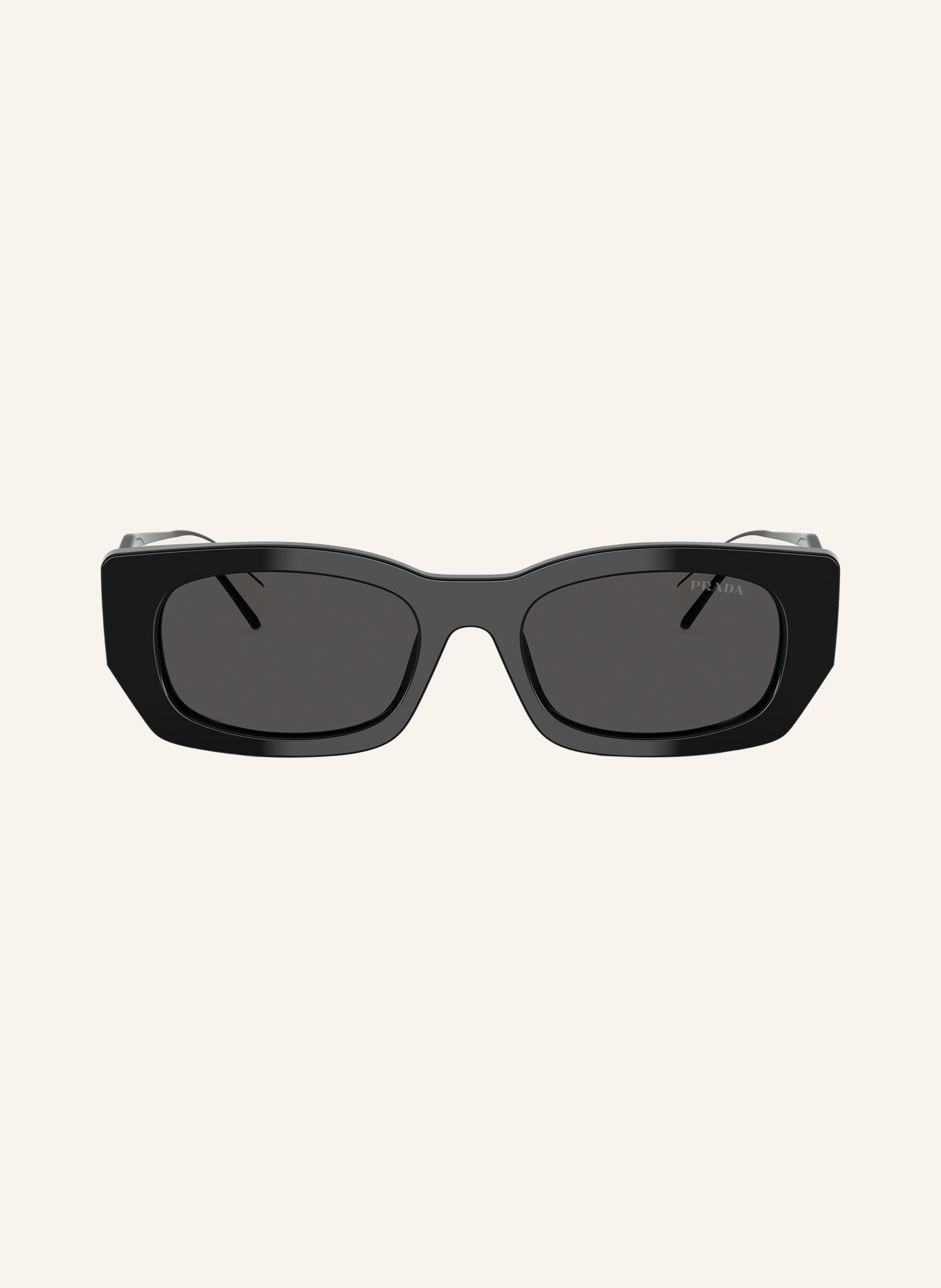 PRADA Sonnenbrille PRB05S: SCHWARZ/ DUNKELGRAU