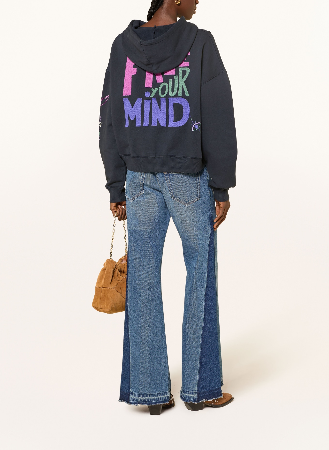 ba&sh Hoodie OASIS: DUNKELGRAU