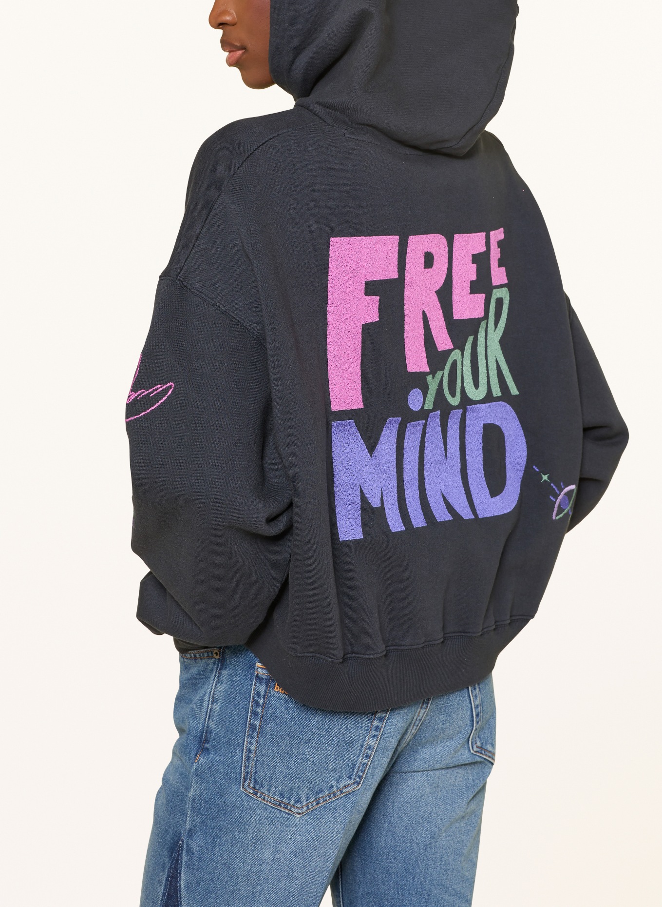 ba&sh Hoodie OASIS: DUNKELGRAU