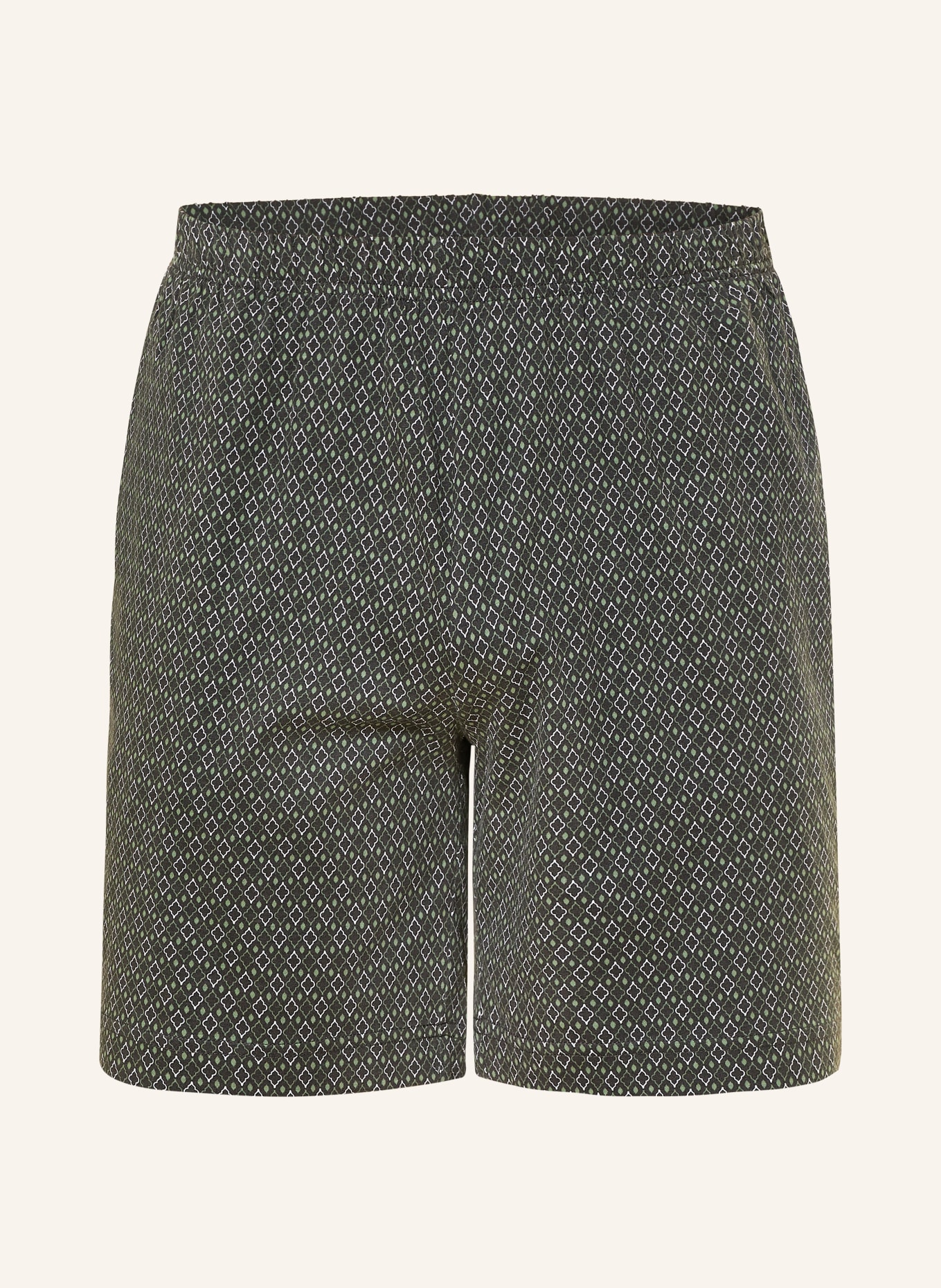 mey sleep shorts: GREEN / WHITE / BLACK