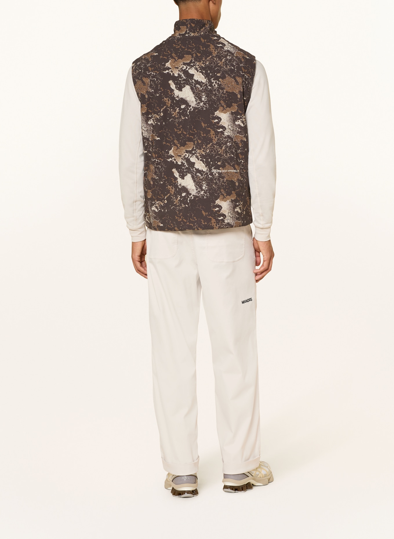 MANORS Golfhose STABLEFORD: ECRU