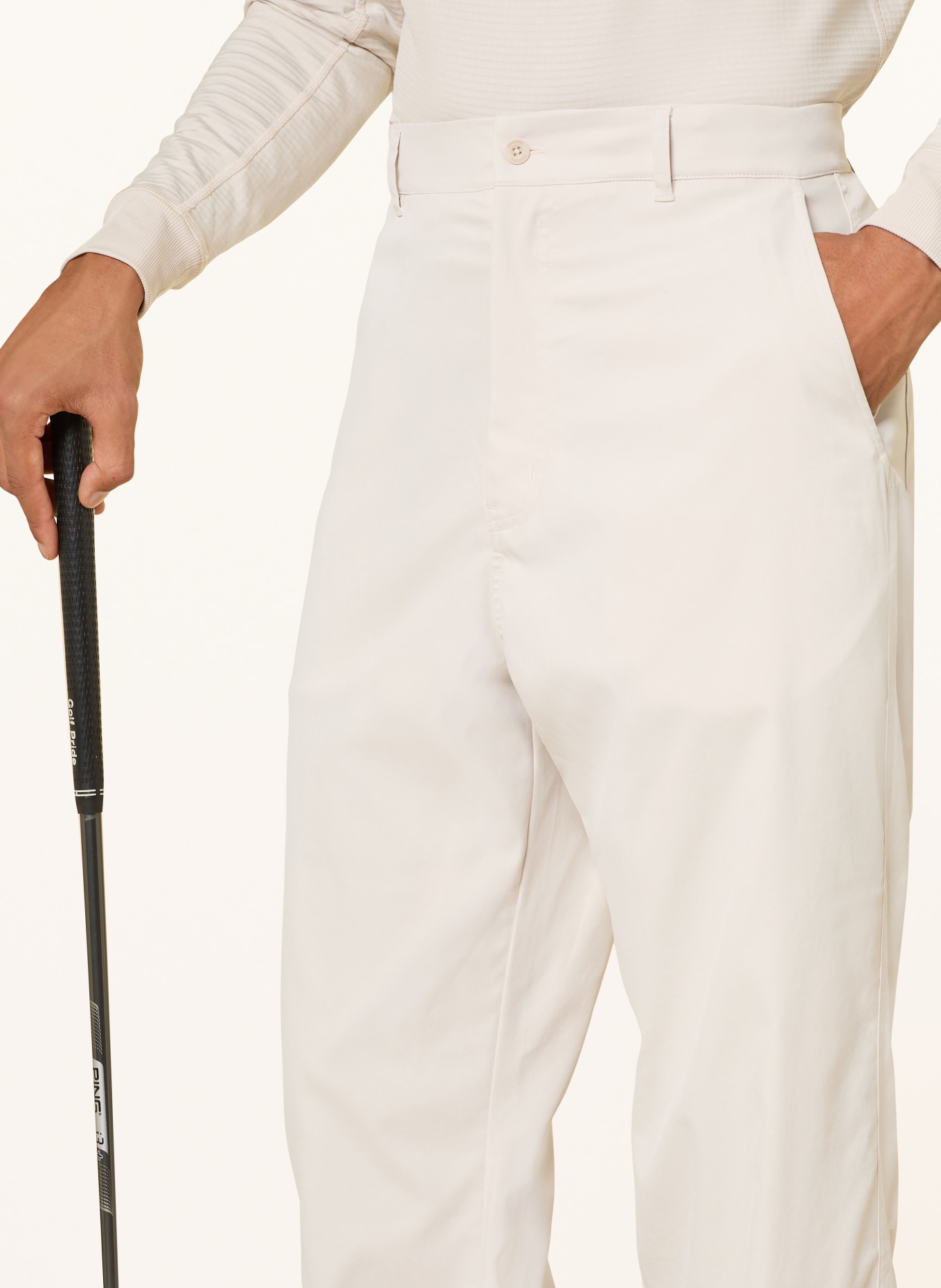 MANORS Golfhose STABLEFORD: ECRU