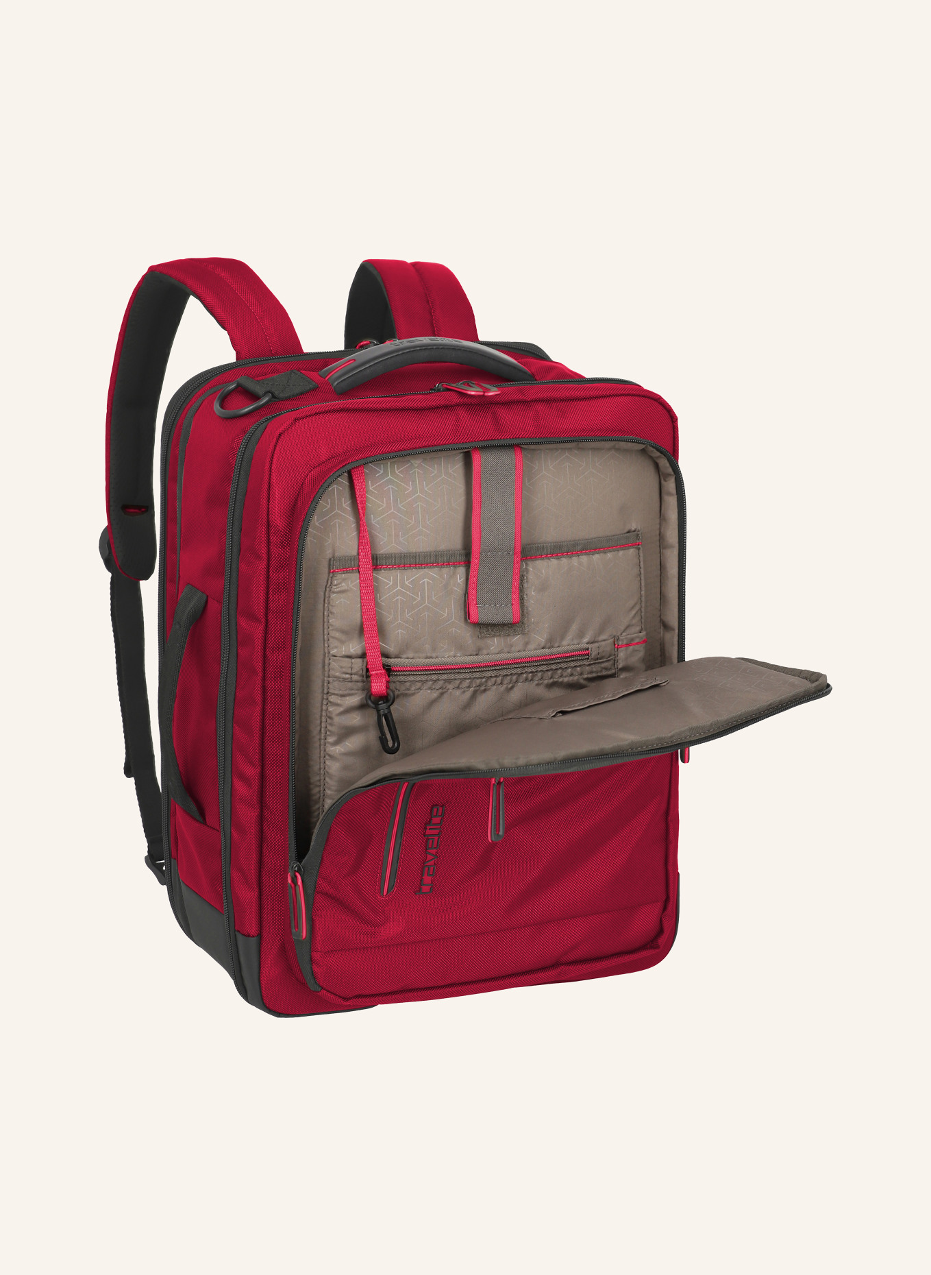 travelite Rucksack CROSSLITE: ROT