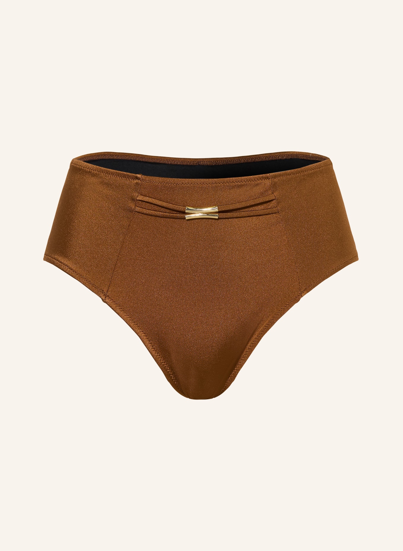 MARIE JO Bikinibroekje met hoge taille HELLO SUNSET: BRUIN