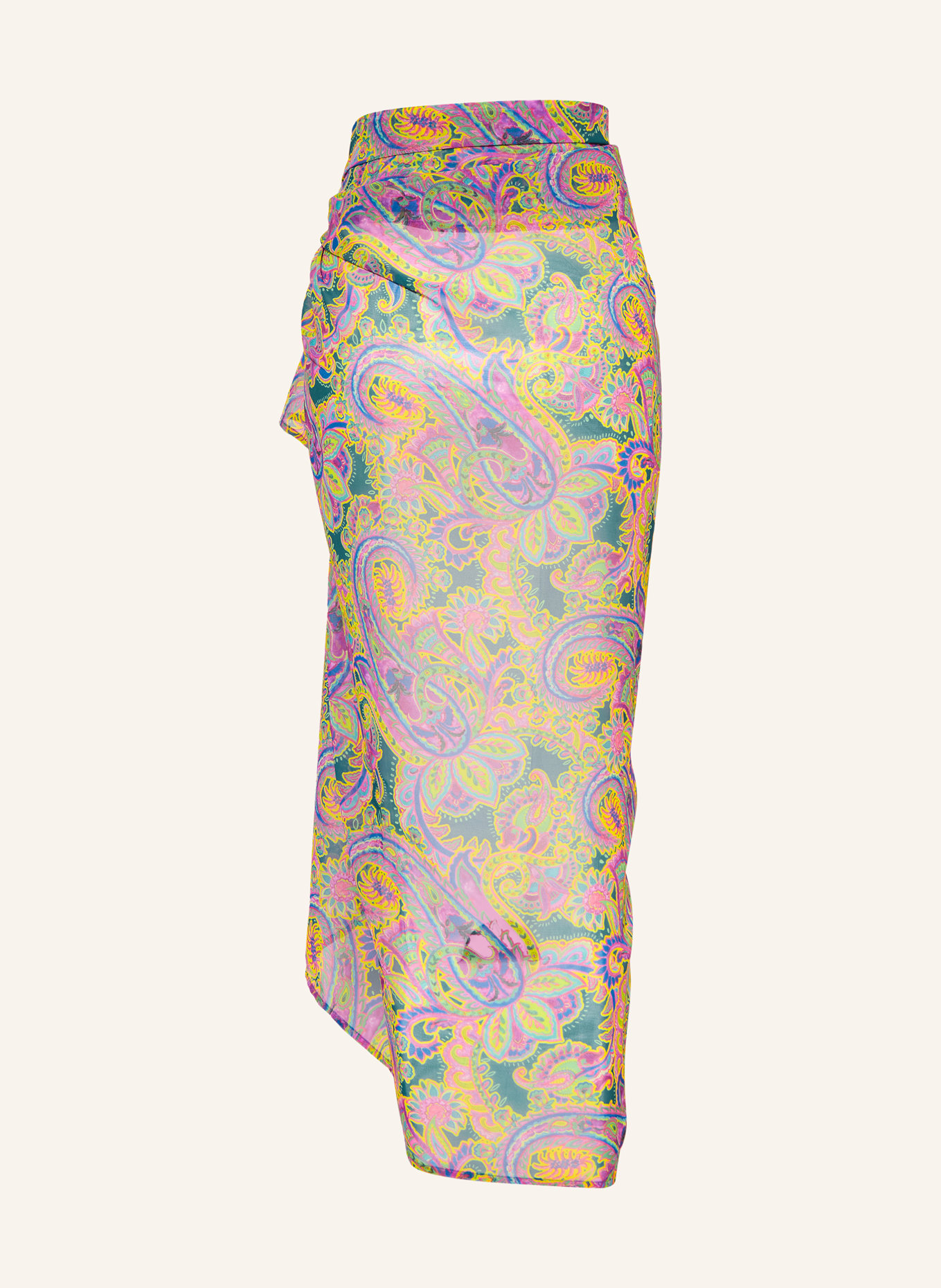 MARIE JO Pareo JOLISE: CIEMNOZIELONY / LILA / ŻÓŁTY