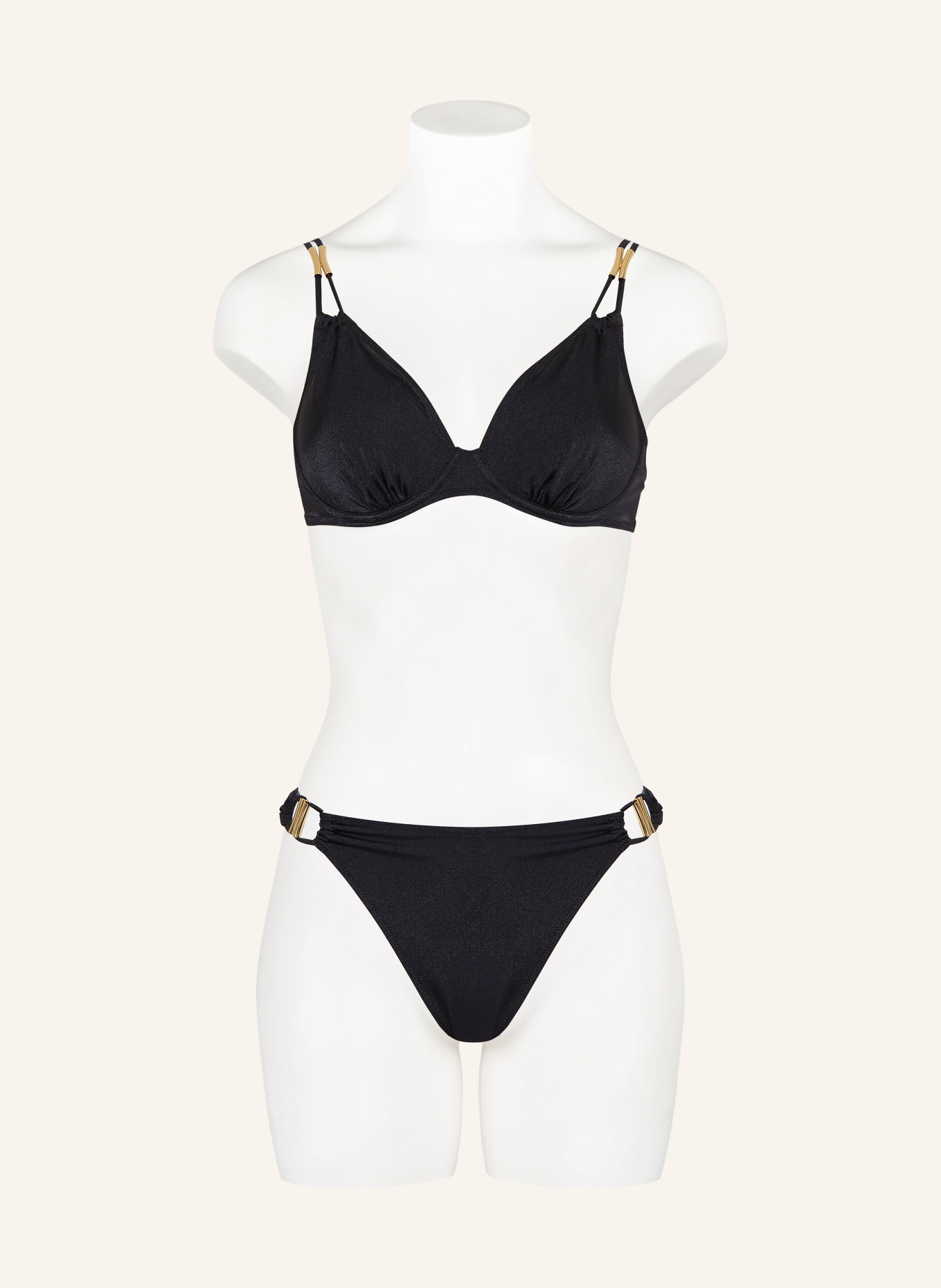 MARIE JO Bikini-top met beugels HELLO SUNSET: ZWART