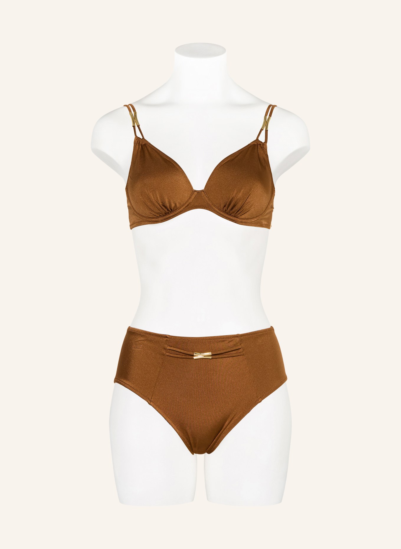 MARIE JO Bikini-top met beugels HELLO SUNSET: BRUIN
