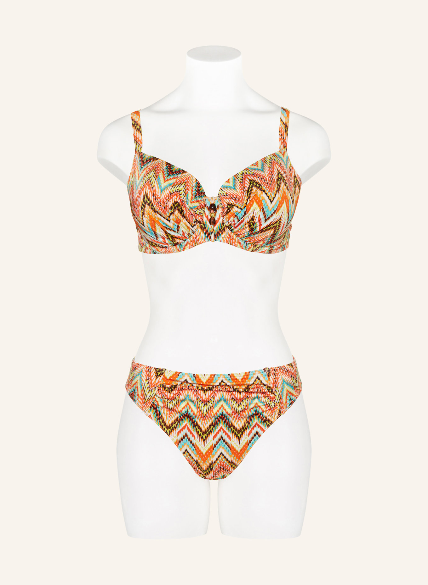 PrimaDonna Bügel-Bikini-Top TUBOU: ORANGE / GELB / TÜRKIS