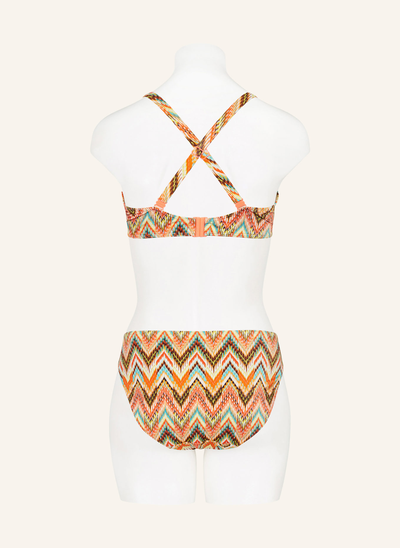 PrimaDonna Bügel-Bikini-Top TUBOU: ORANGE / GELB / TÜRKIS