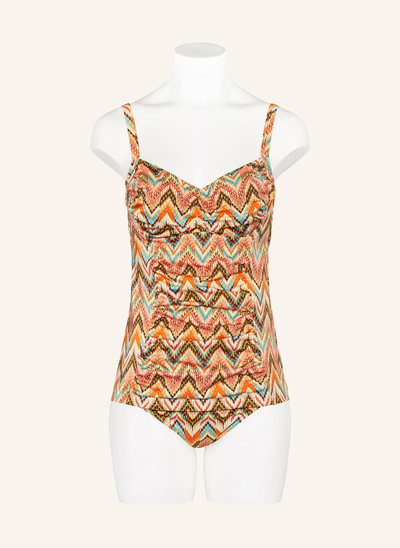 PrimaDonna Tankini-Top TUBOU: ORANGE / GELB / TÜRKIS