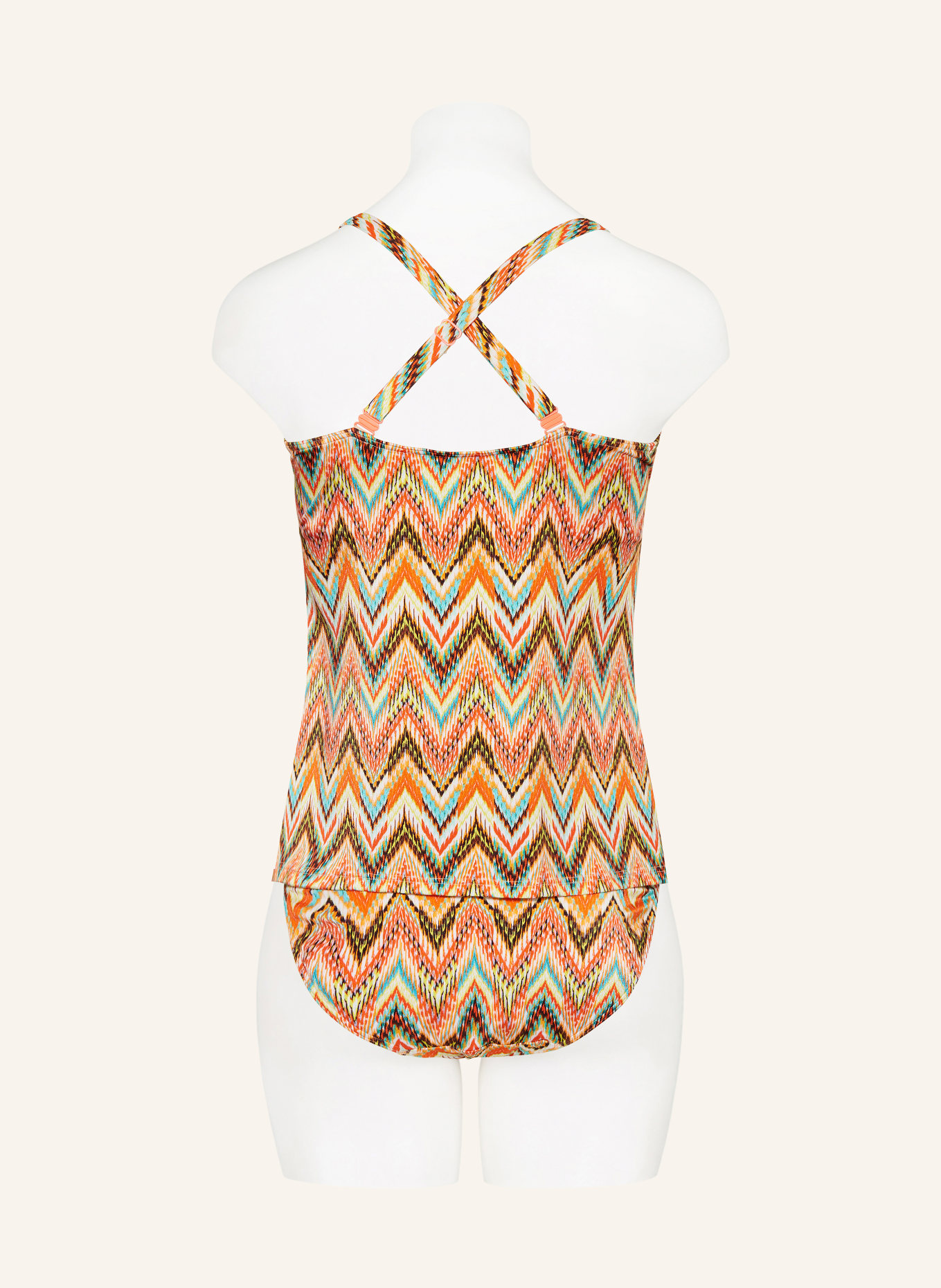 PrimaDonna Tankini-Top TUBOU: ORANGE / GELB / TÜRKIS