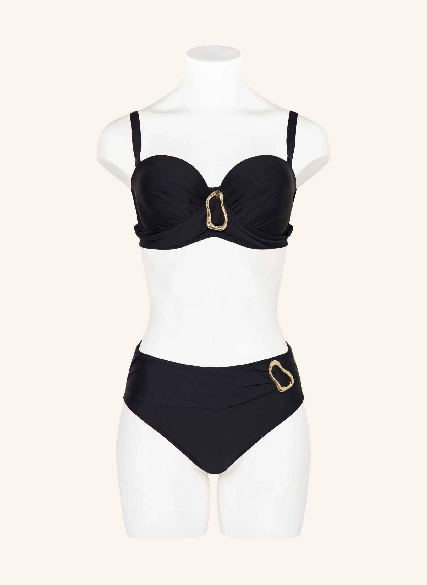 PrimaDonna Haut de bikini bandeau UVITA: NOIR