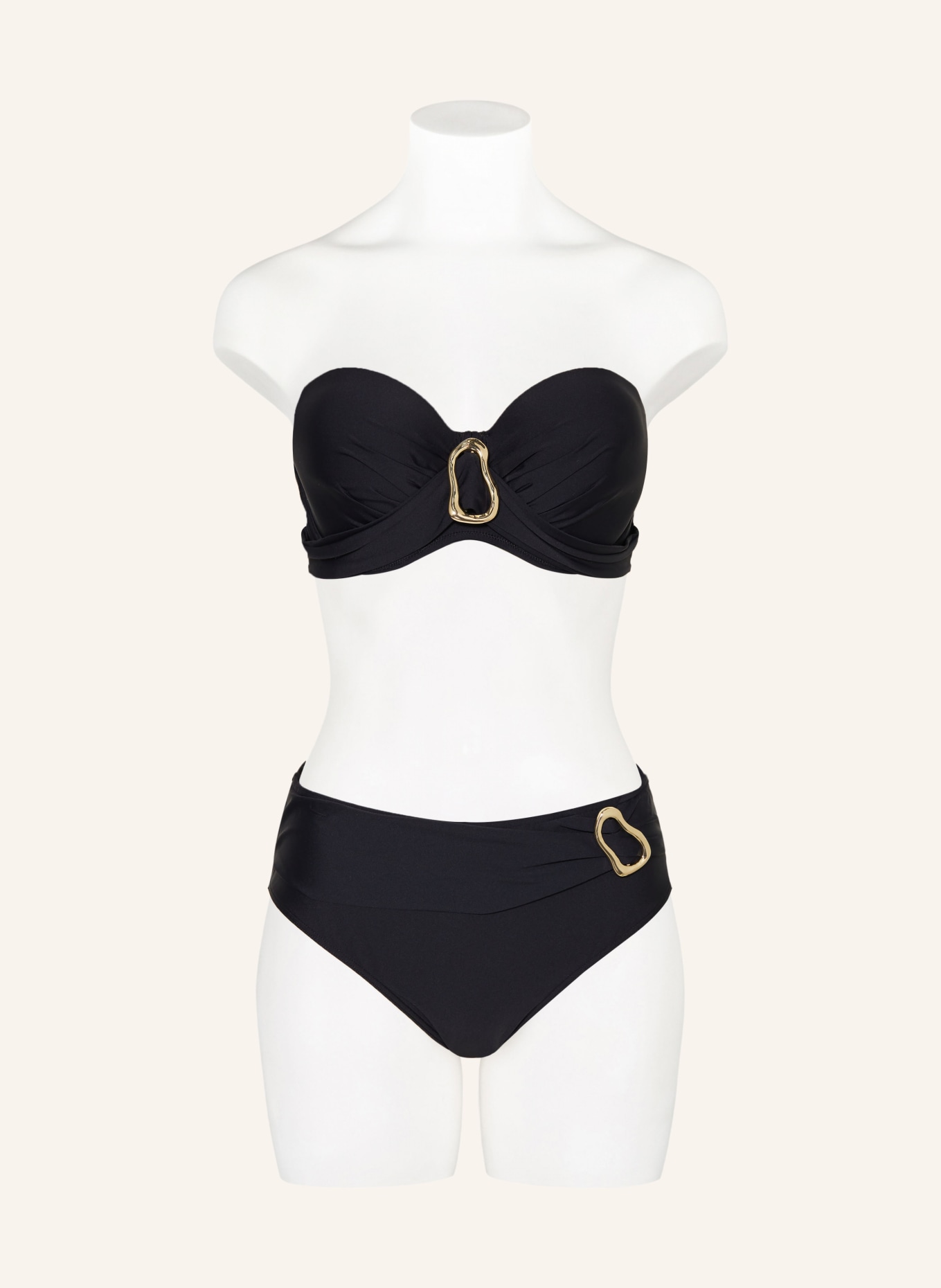 PrimaDonna Haut de bikini bandeau UVITA: NOIR