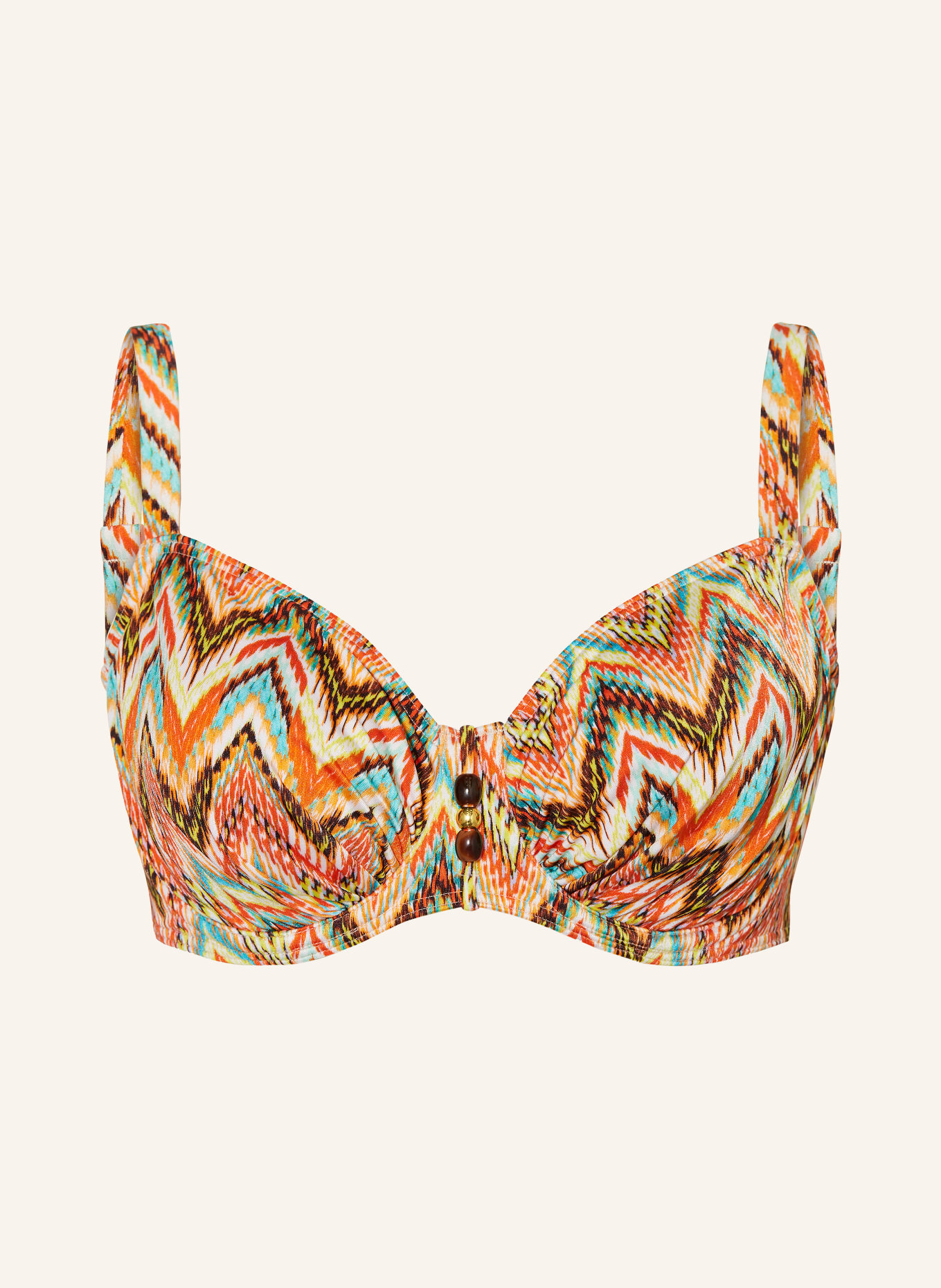 PrimaDonna Bügel-Bikini-Top TUBOU: ORANGE / GELB / TÜRKIS