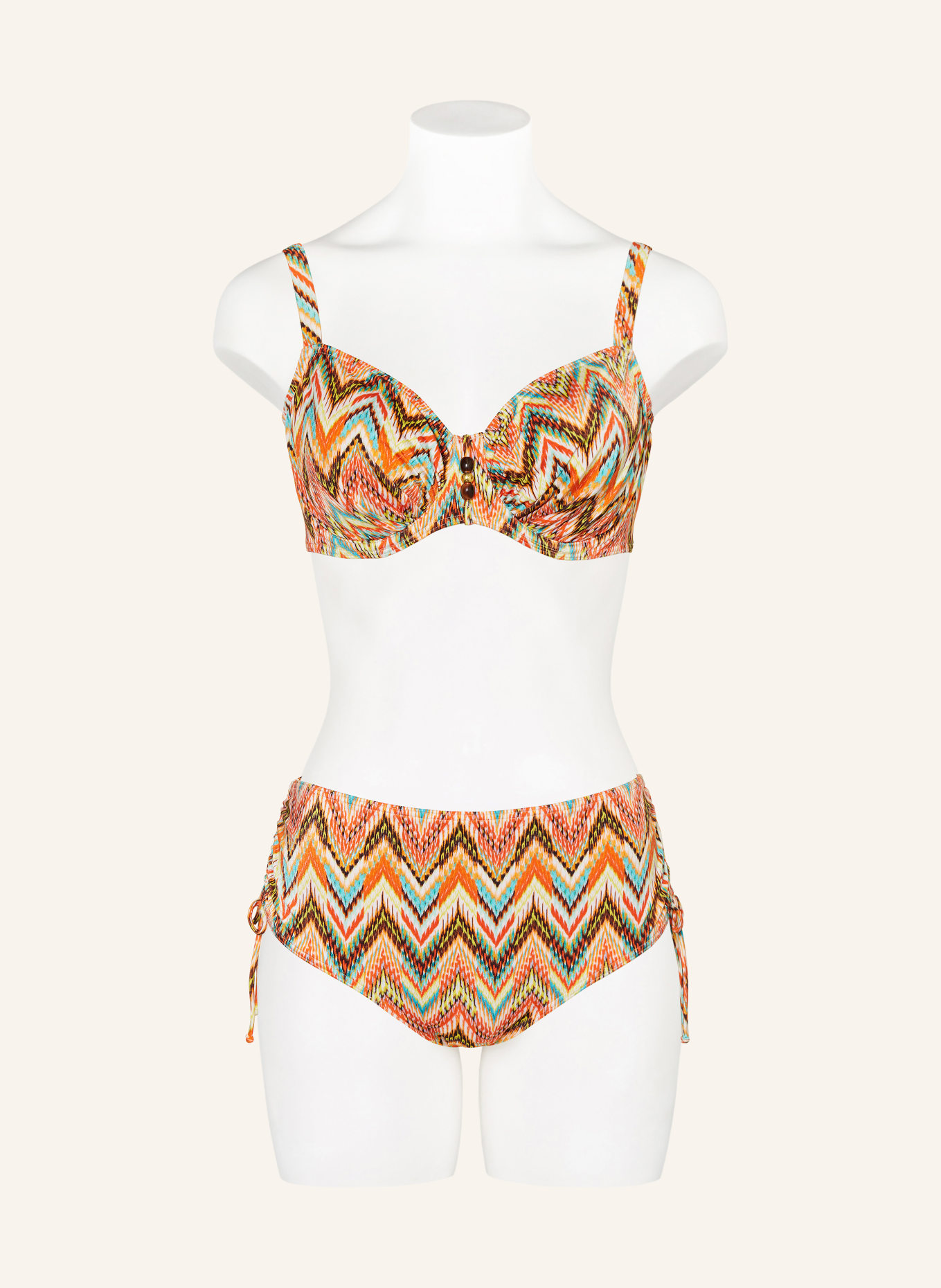 PrimaDonna Bügel-Bikini-Top TUBOU: ORANGE / GELB / TÜRKIS