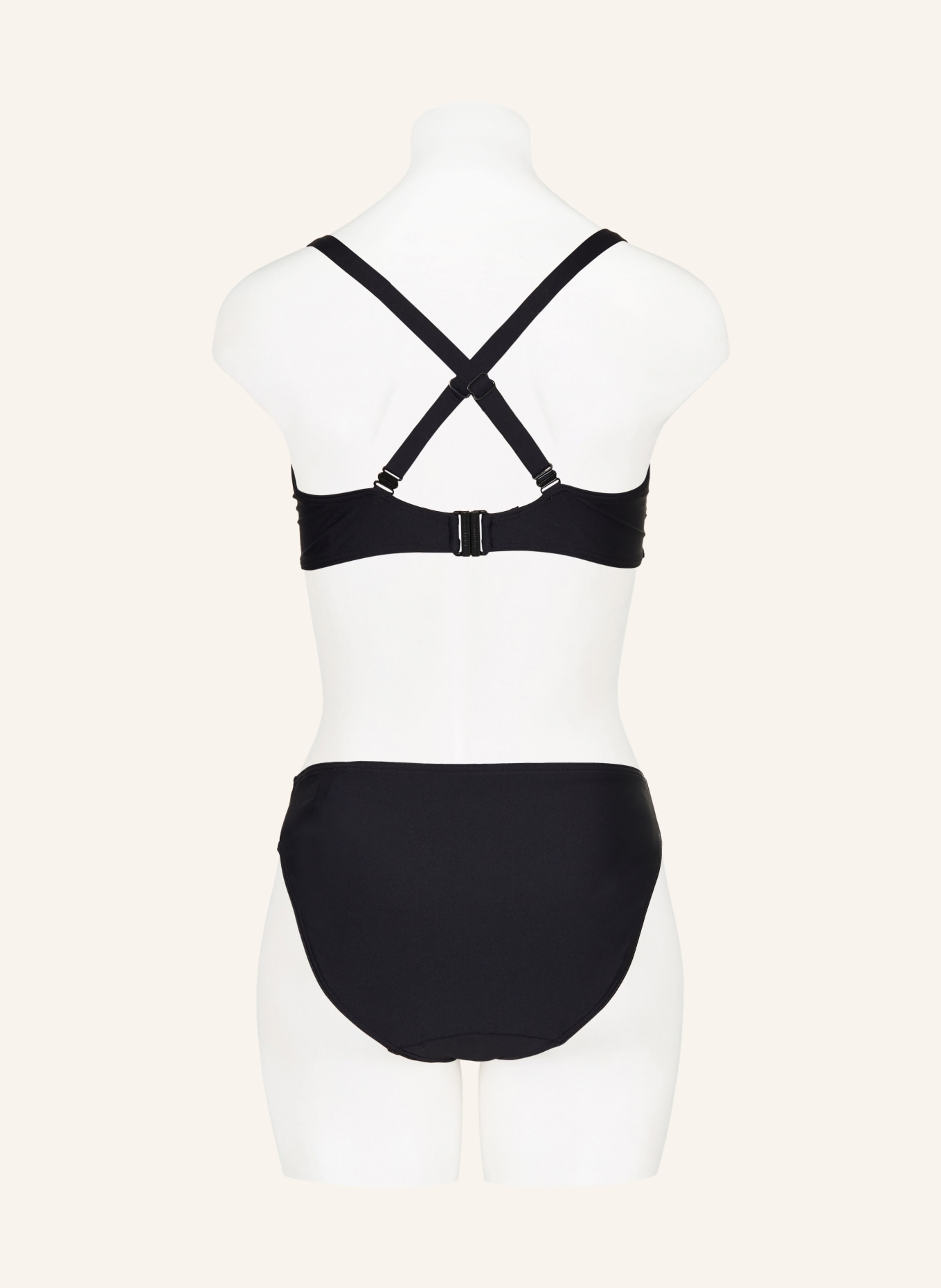 PrimaDonna Bikiny s kosticemi UVITA: ČERNÁ