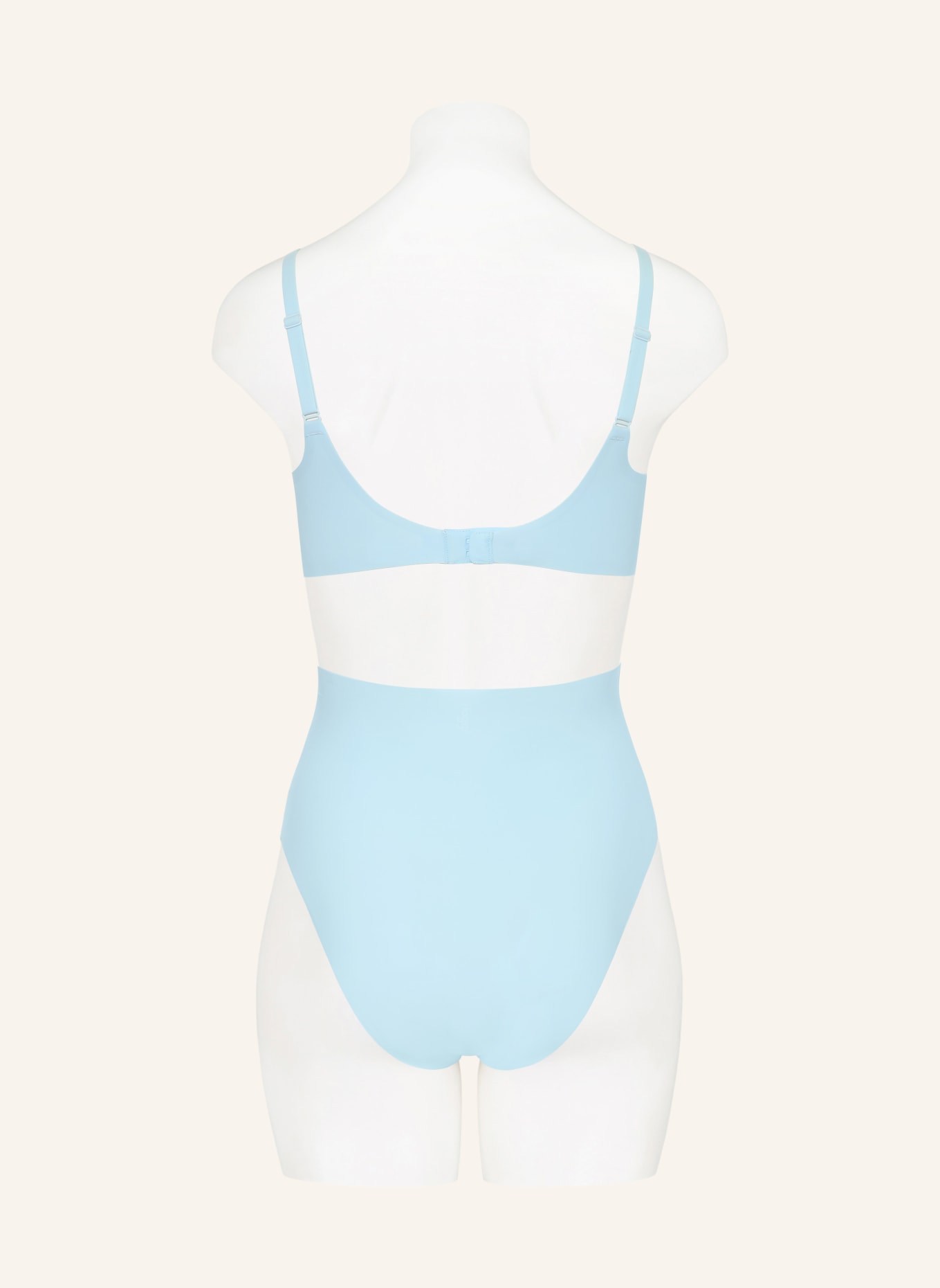 sloggi Majtki z wysokim stanem ZERO FEEL: JASNONIEBIESKI