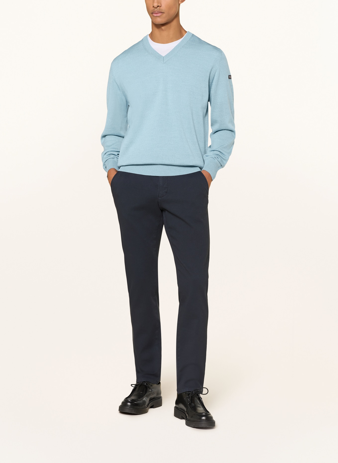 MAERZ MUENCHEN Pullover: HELLBLAU
