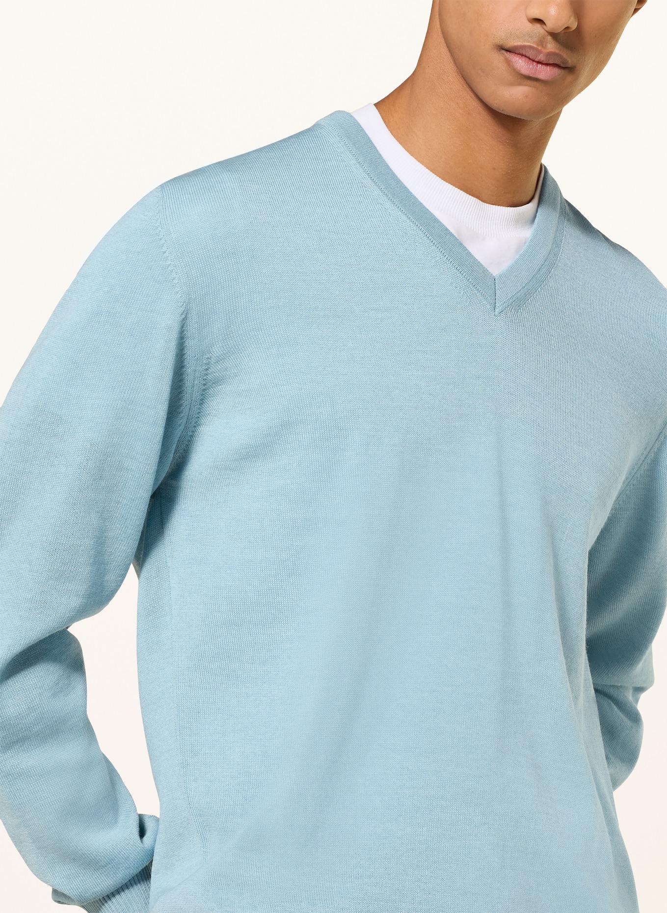MAERZ MUENCHEN Pullover: HELLBLAU