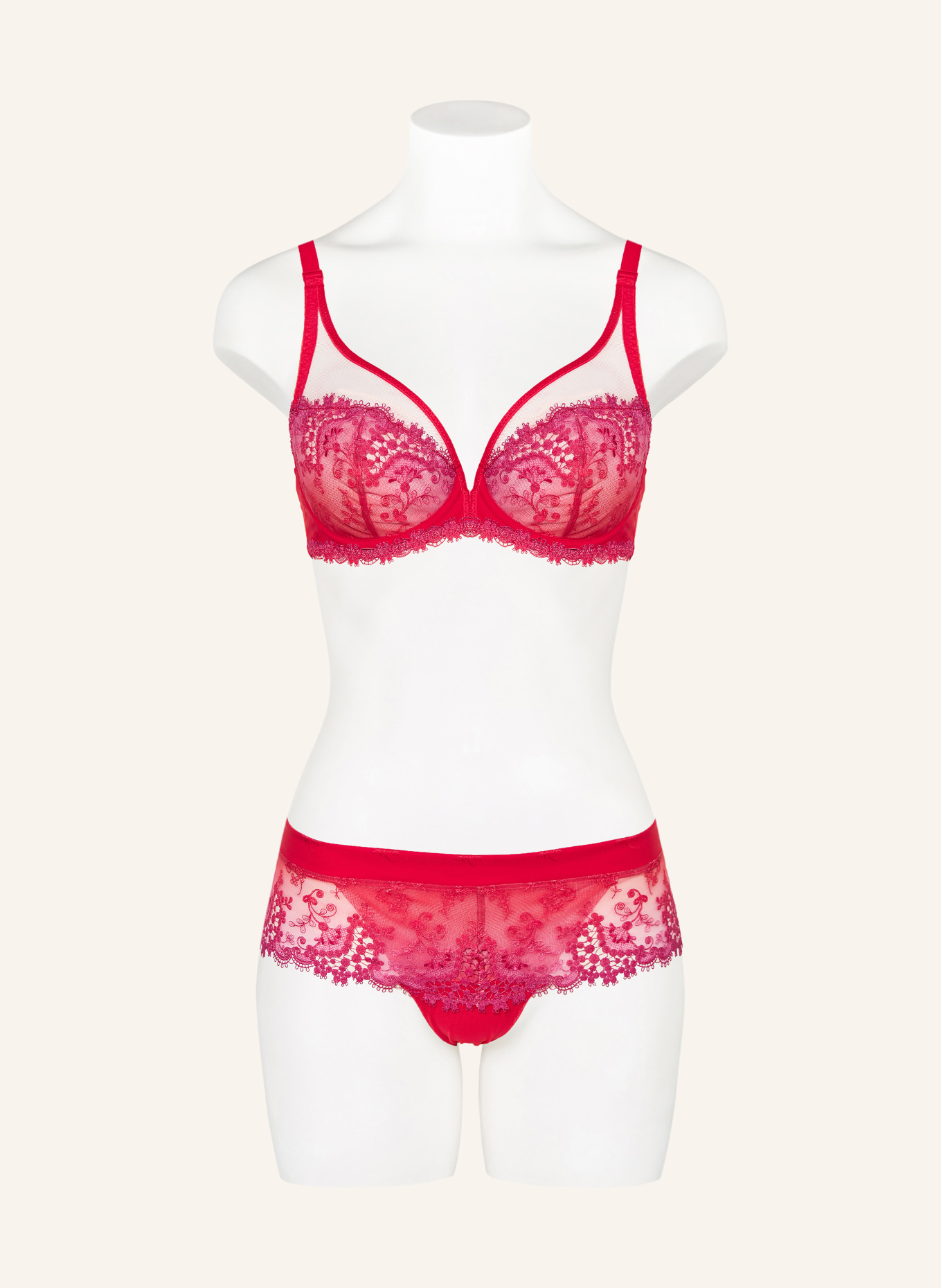 SIMONE PÉRÈLE Panty WISH: RED / PINK