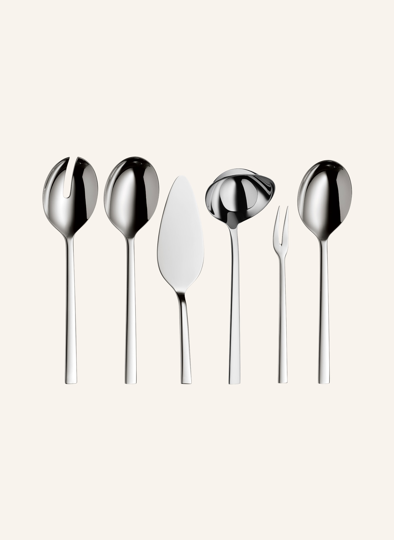 WMF 66-tlg. Besteck-Set SONIC: SILBER
