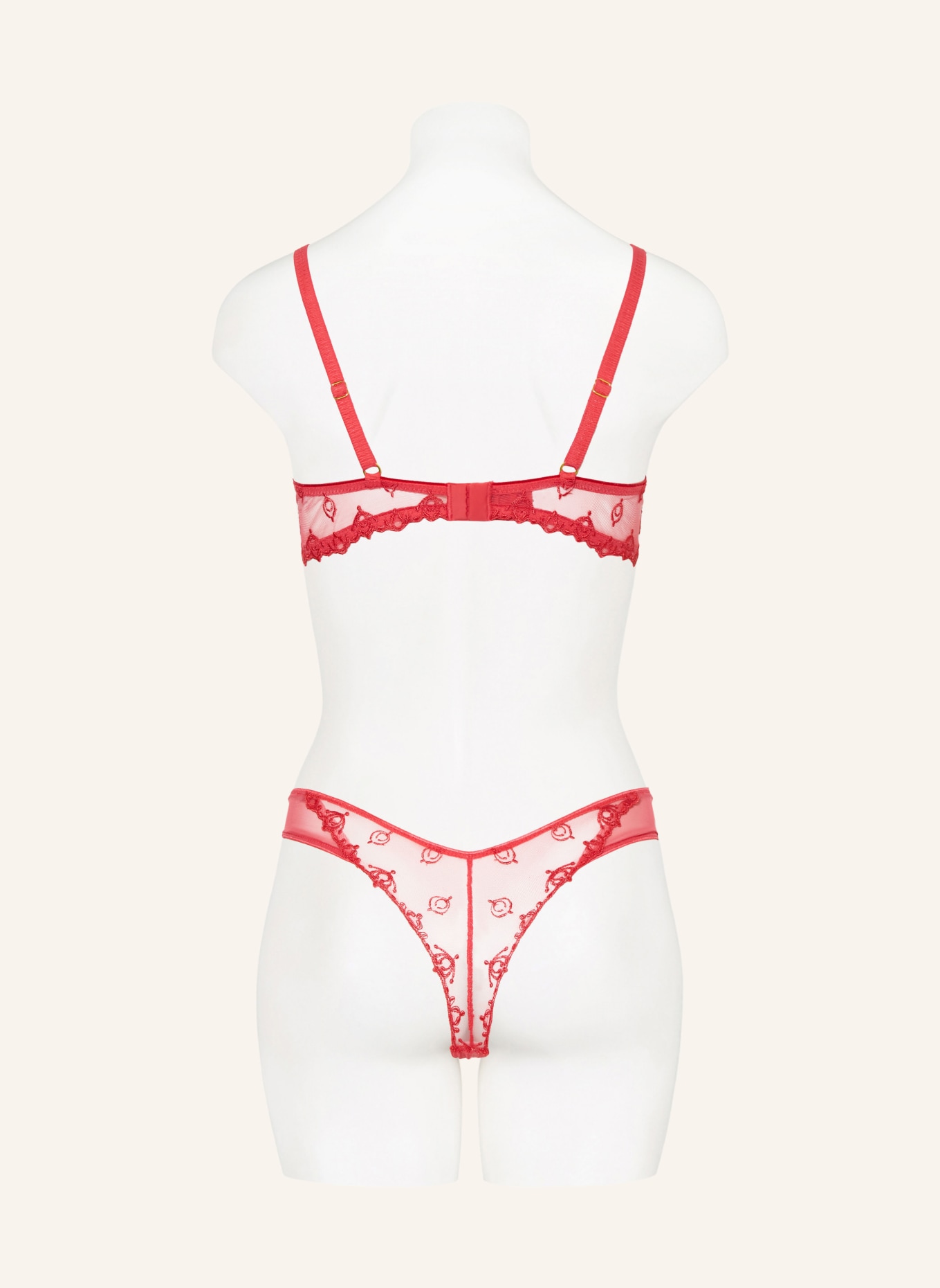 CHANTELLE Thong CHAMPS-ELYSÉES: LIGHT RED
