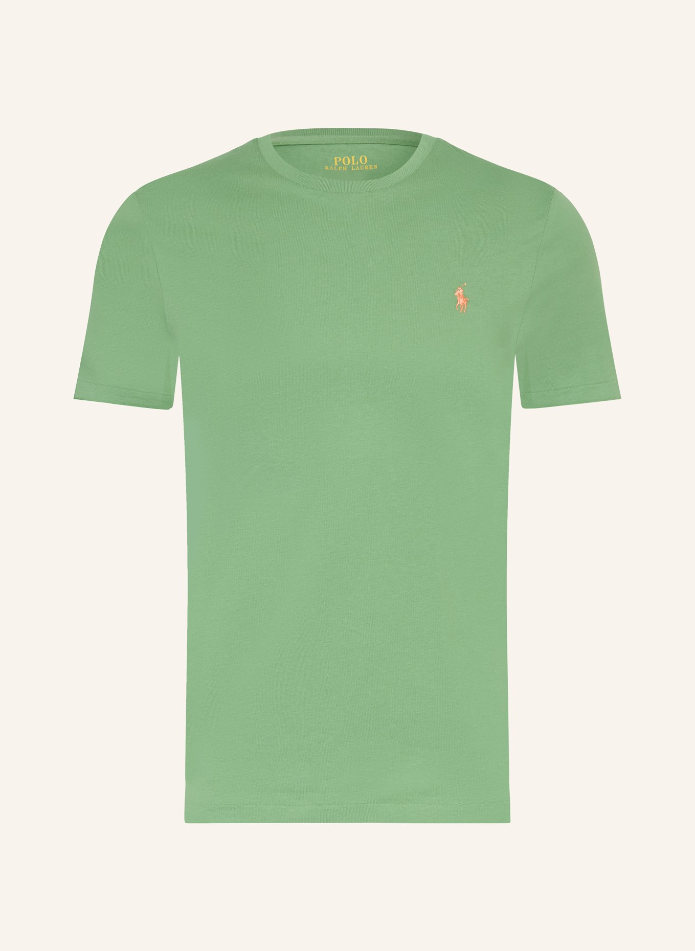 POLO RALPH LAUREN Tričko: SVĚTLE ZELENÁ