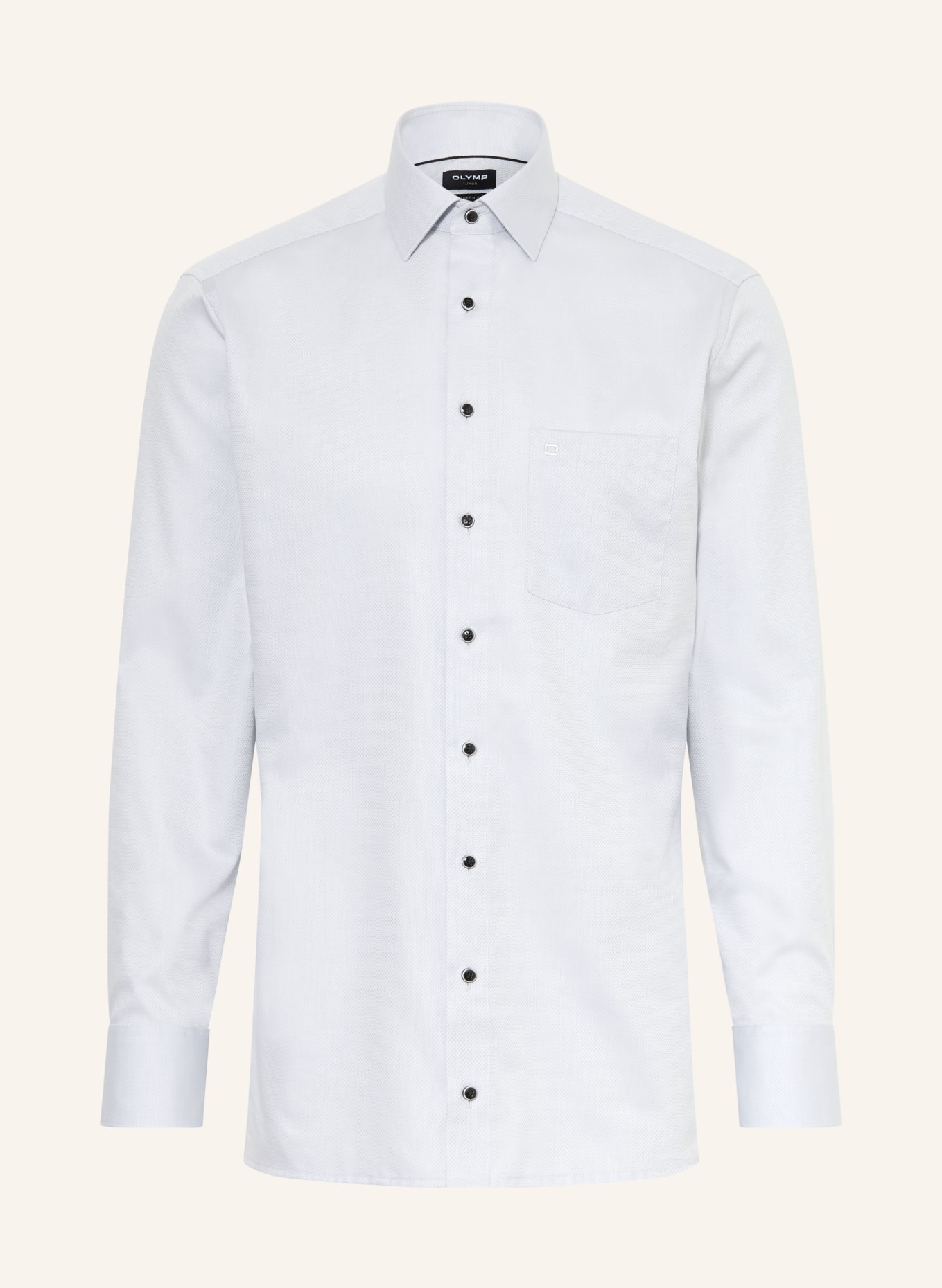 OLYMP Hemd Luxor modern fit: BLAUGRAU