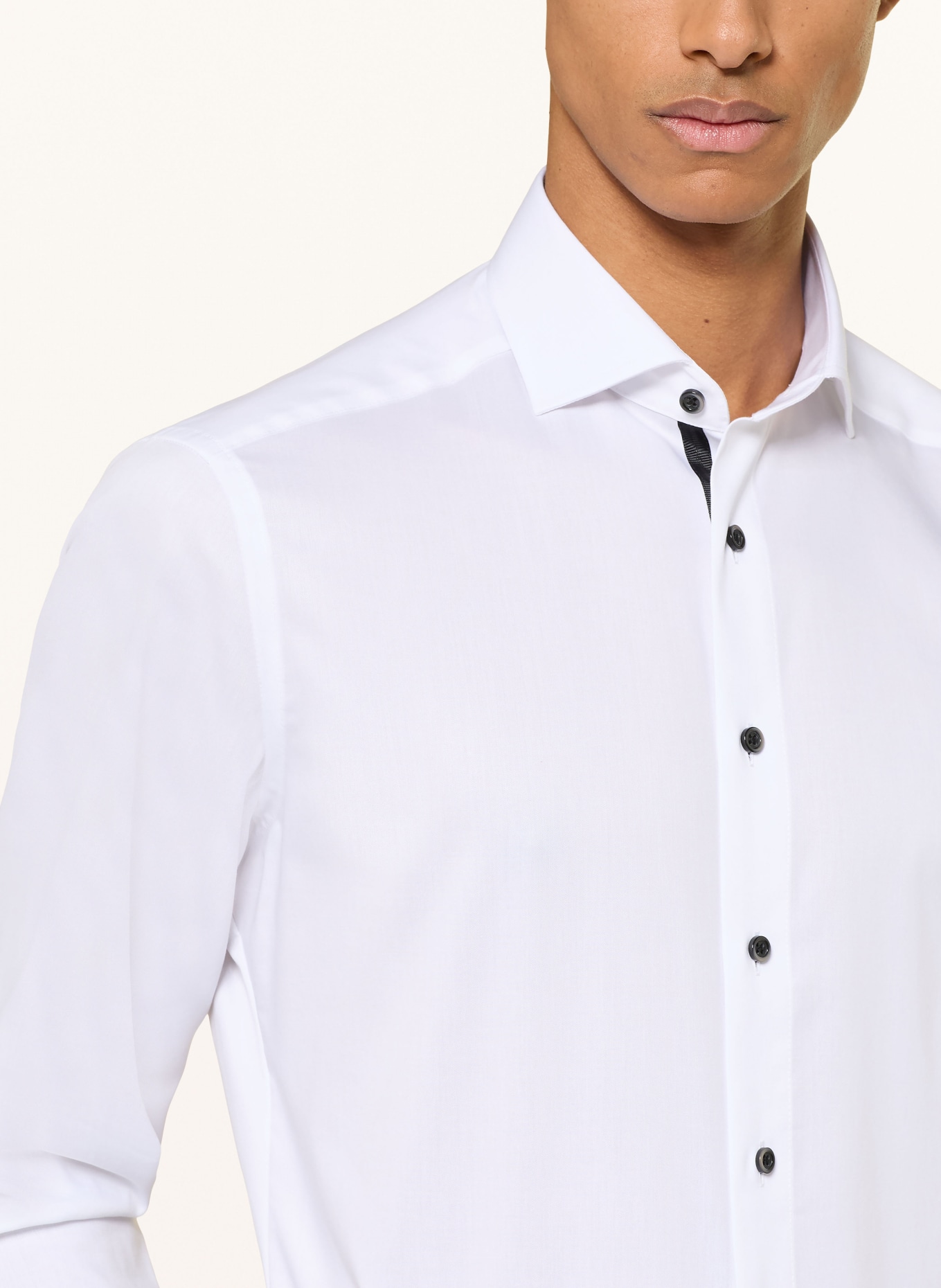 OLYMP Košile Luxor modern fit: BÍLÁ