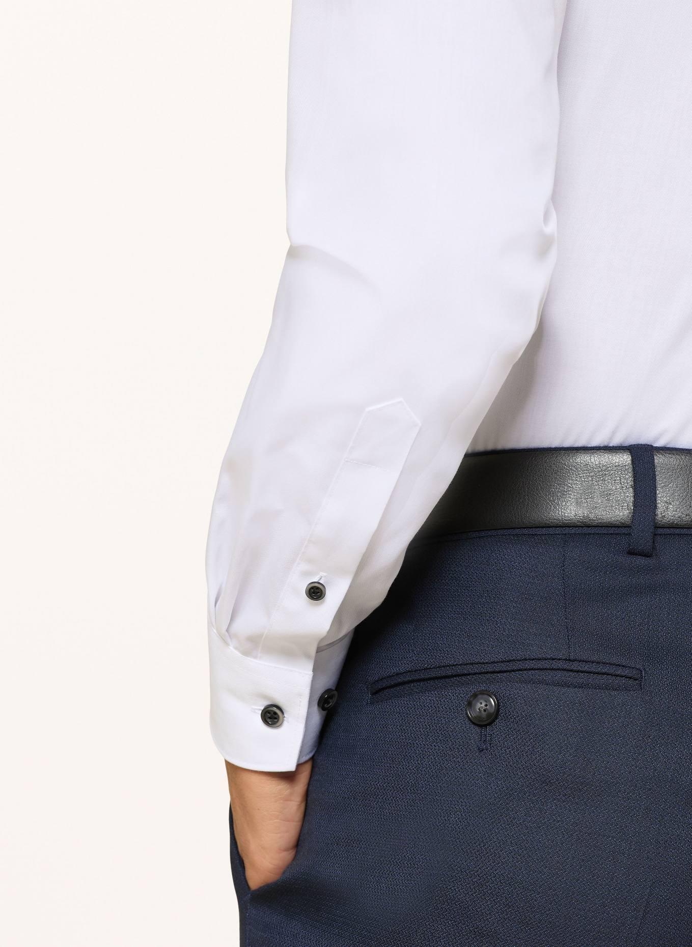 OLYMP Košile Luxor modern fit: BÍLÁ