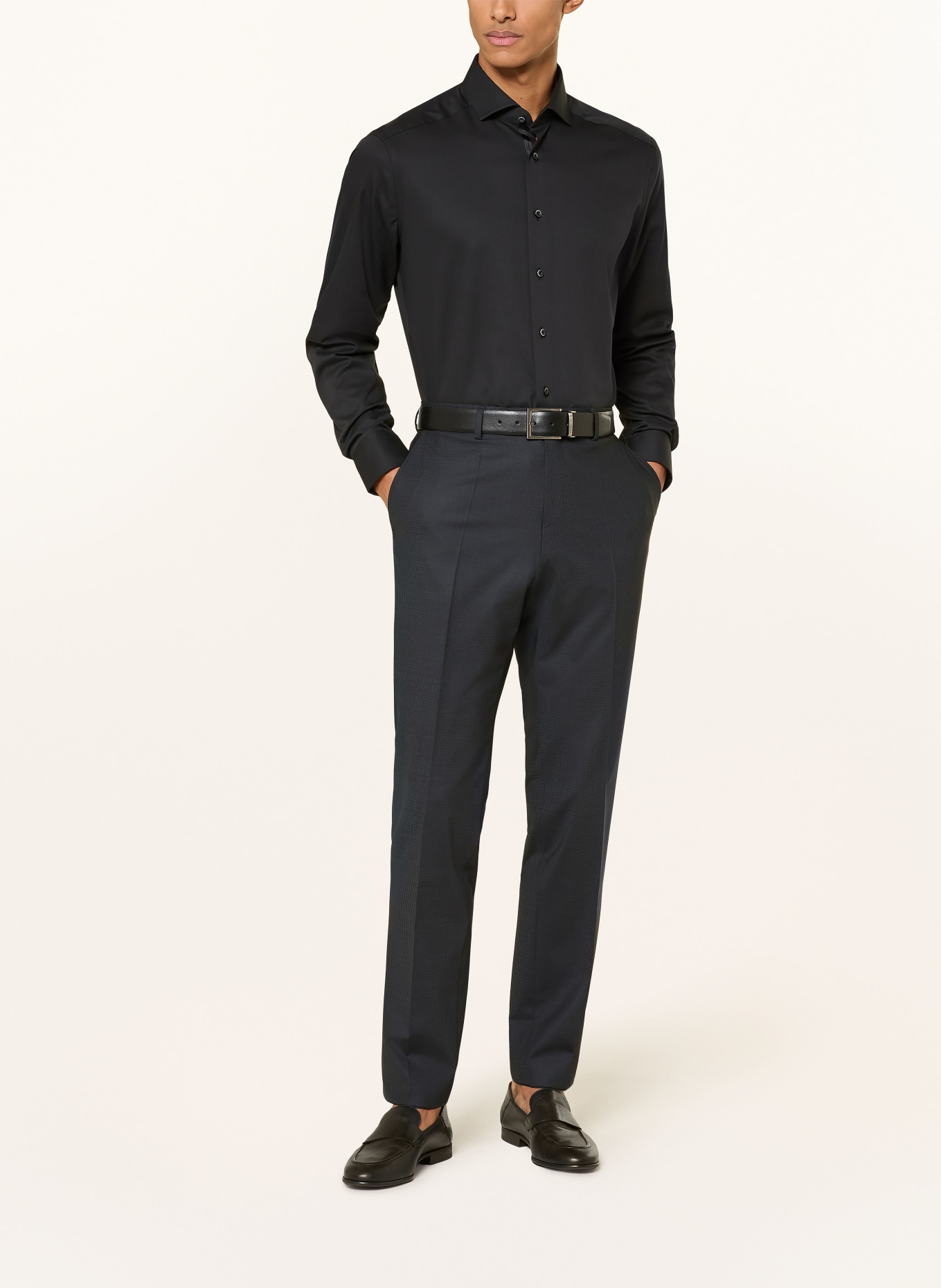 OLYMP Hemd Luxor modern fit: SCHWARZ