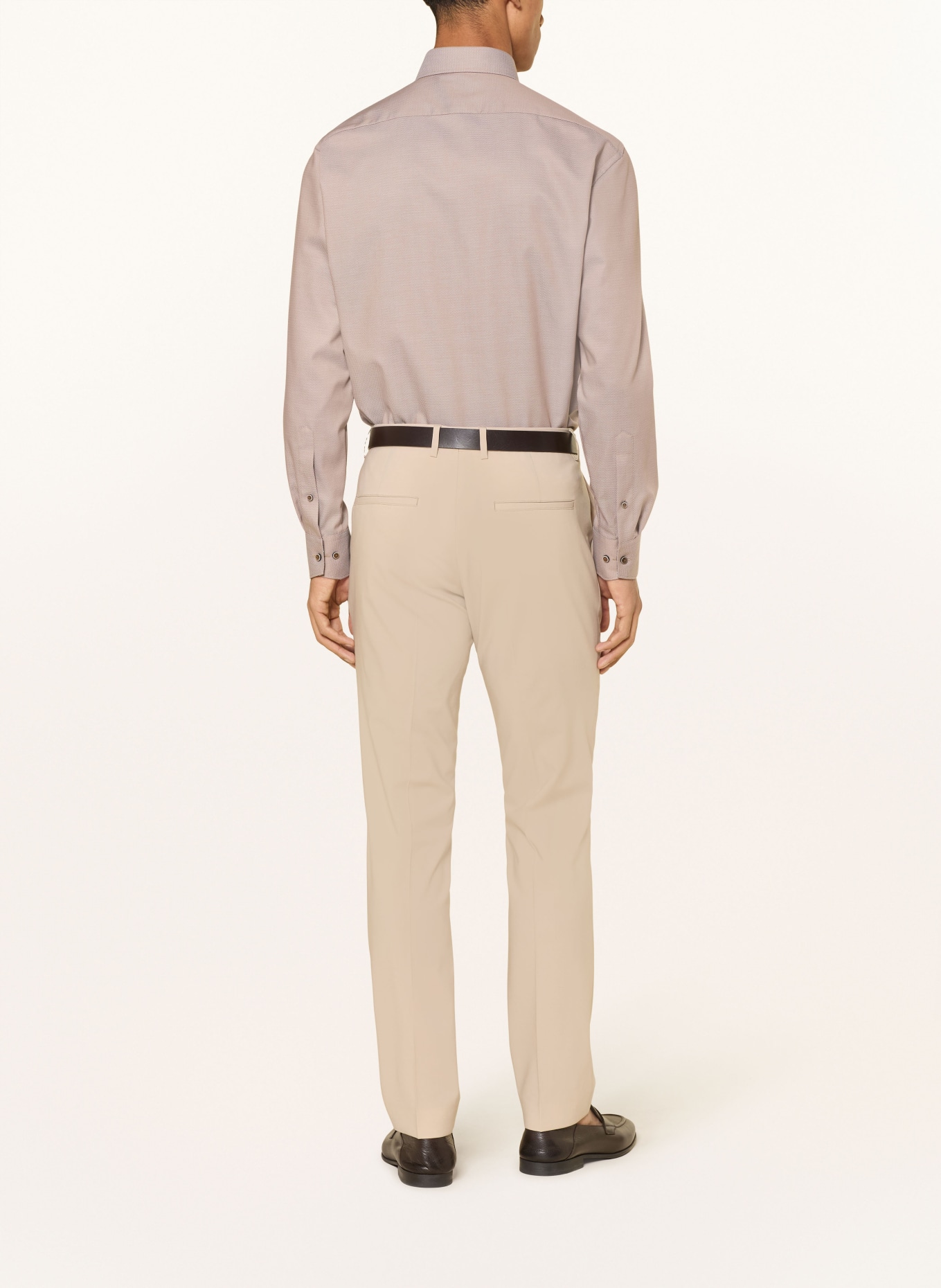 OLYMP Hemd Luxor comfort fit: KHAKI / GRAU