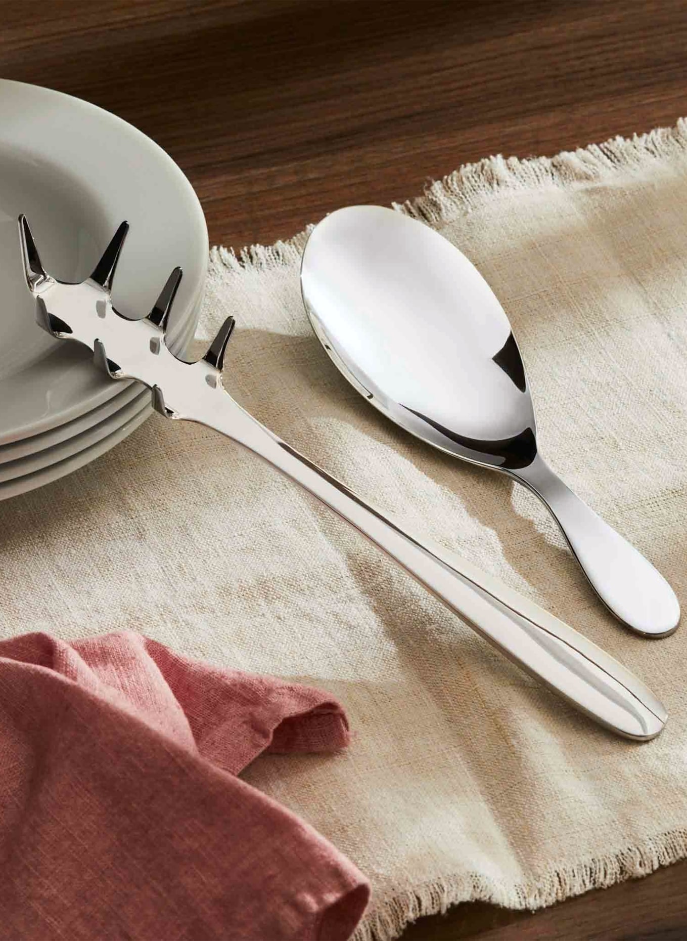 ALESSI Servierlöffel EAT IT: SILBER