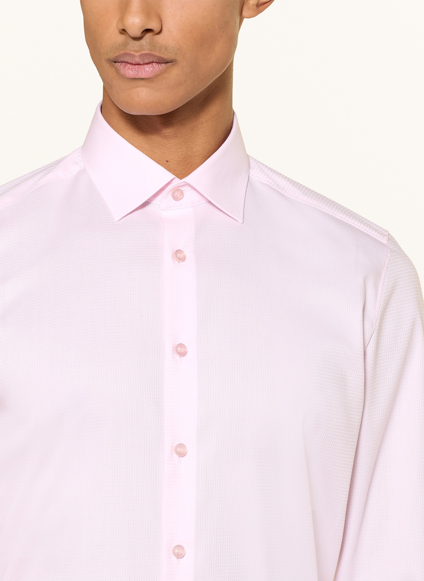 OLYMP Hemd Level Five body fit: HELLROSA