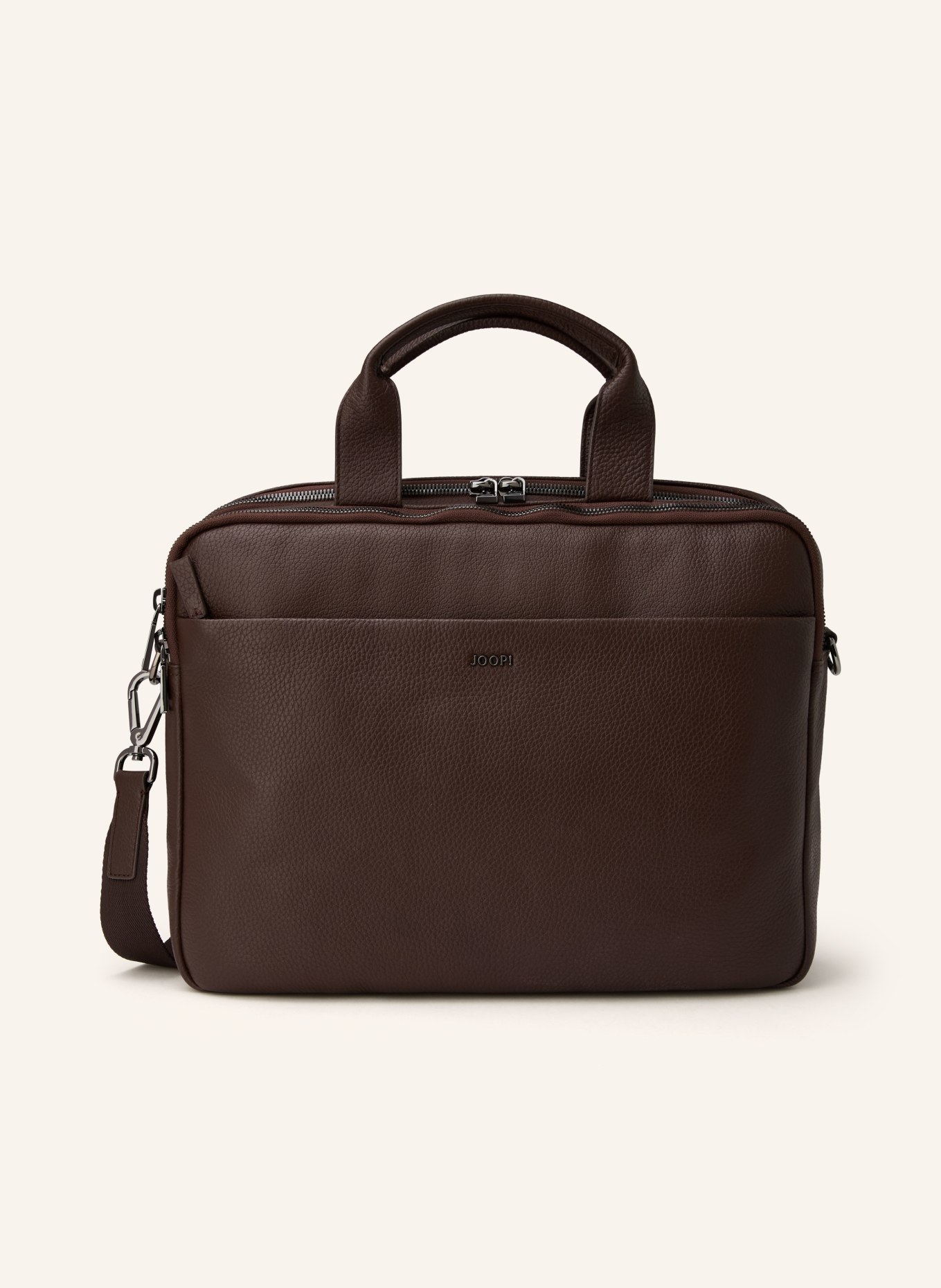 JOOP! Laptop bag CARDONA PANDION: DARK BROWN