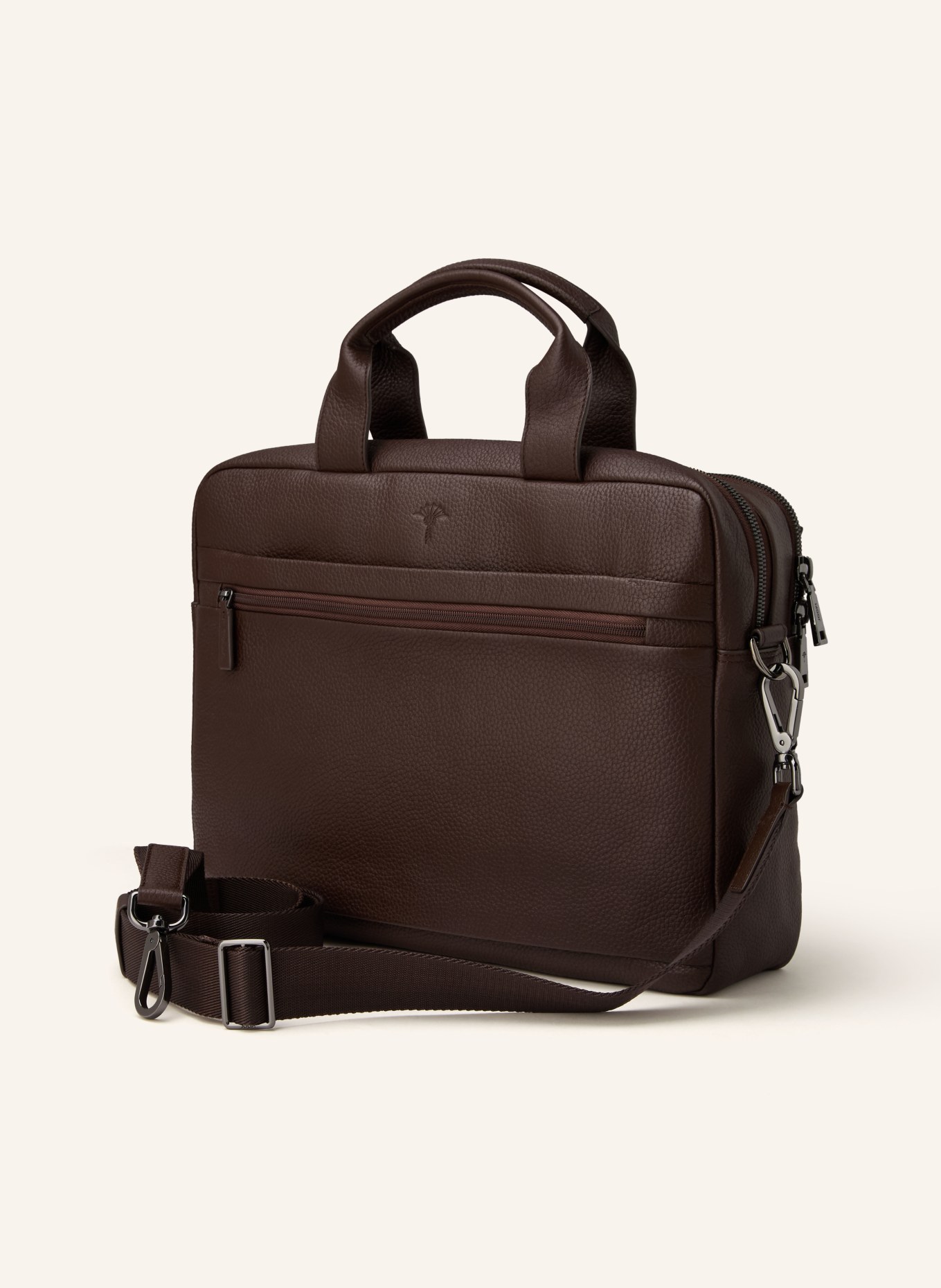 JOOP! Laptop bag CARDONA PANDION: DARK BROWN