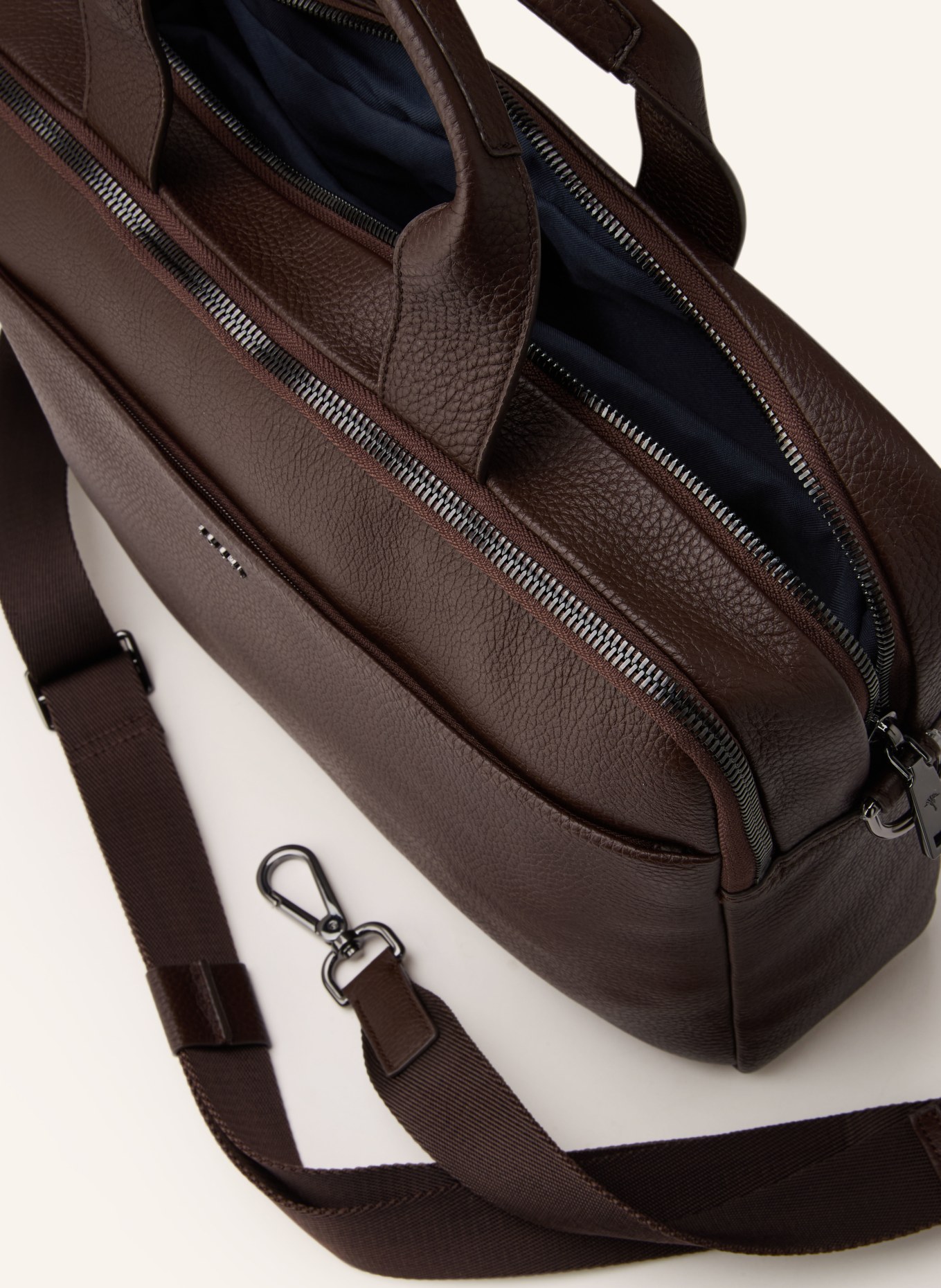 JOOP! Laptop bag CARDONA PANDION: DARK BROWN