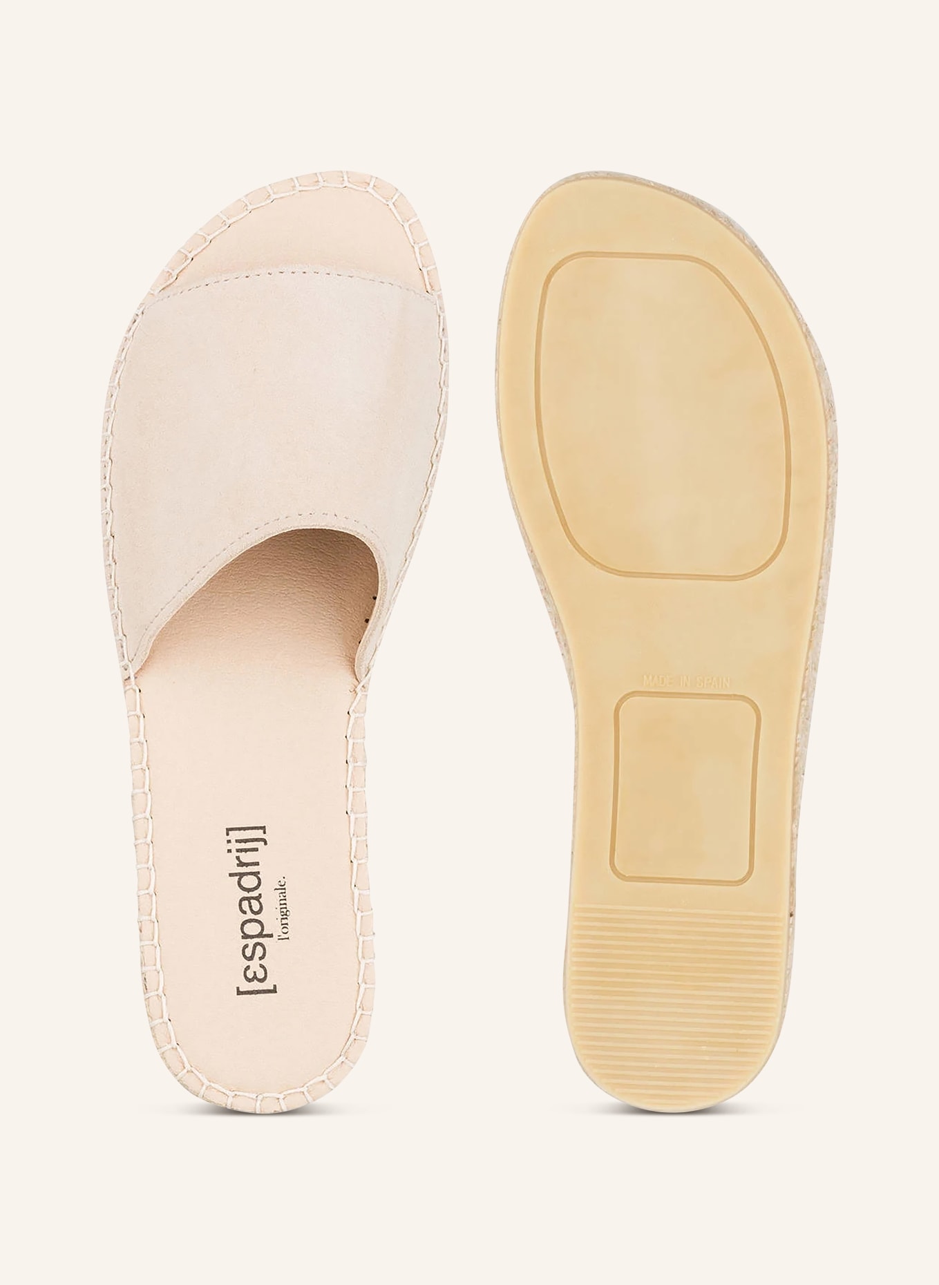 espadrij l'originale slippers: BEIGE