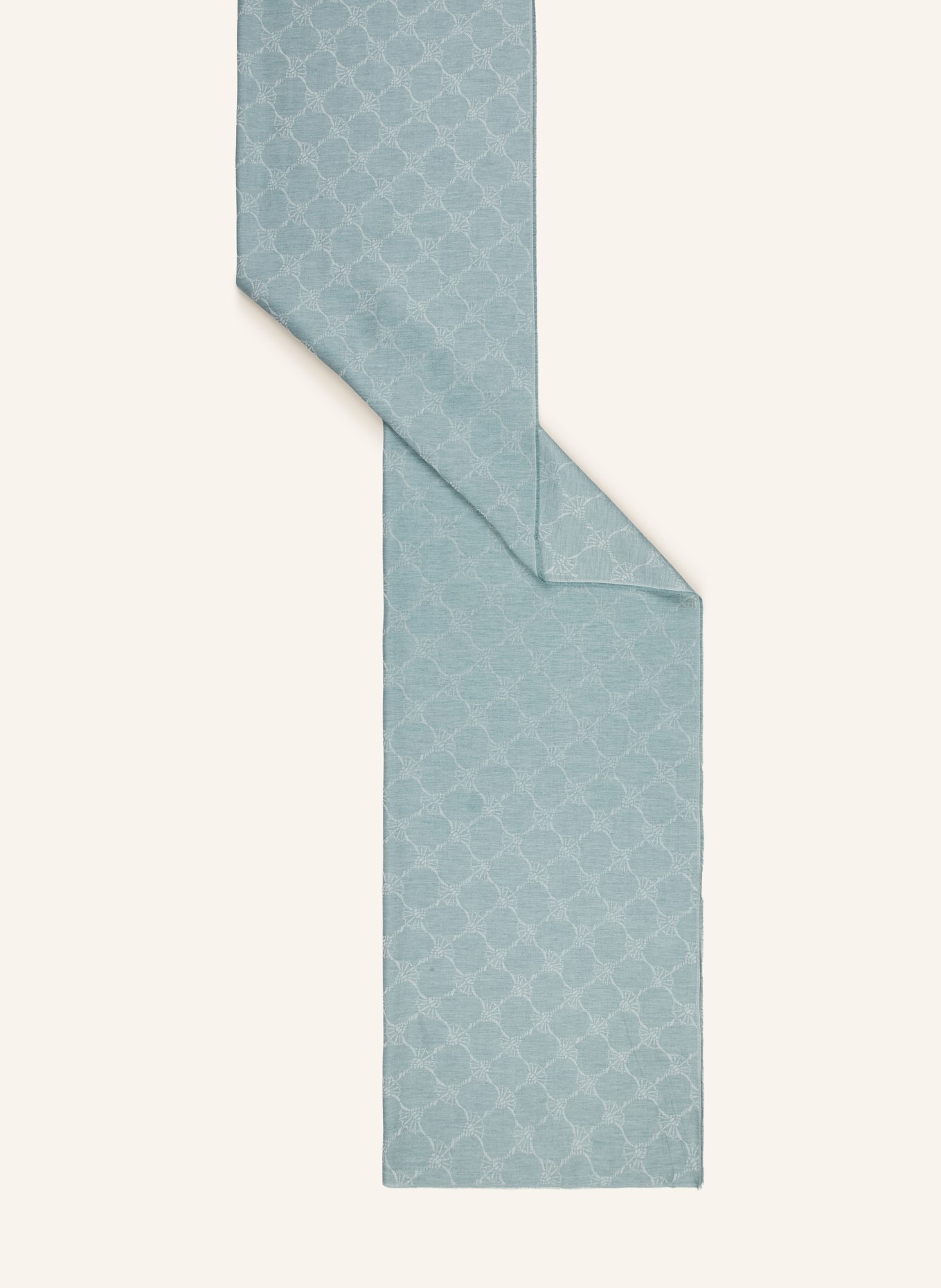 JOOP! FERDIS scarf: MINT / WHITE