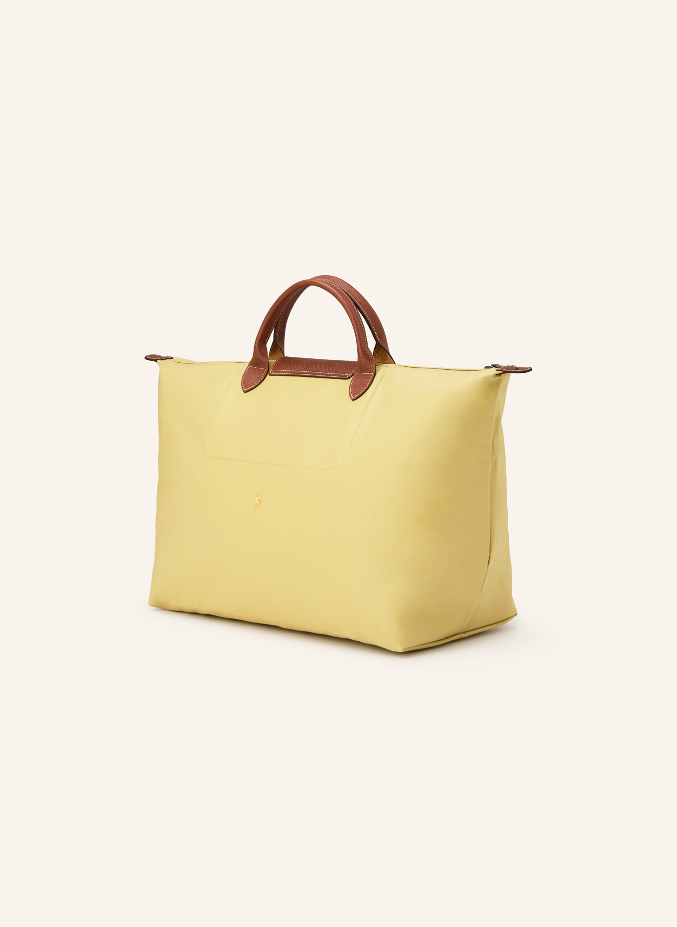 LONGCHAMP Shopper LE PLIAGE LARGE: HELLGRÜN / BRAUN