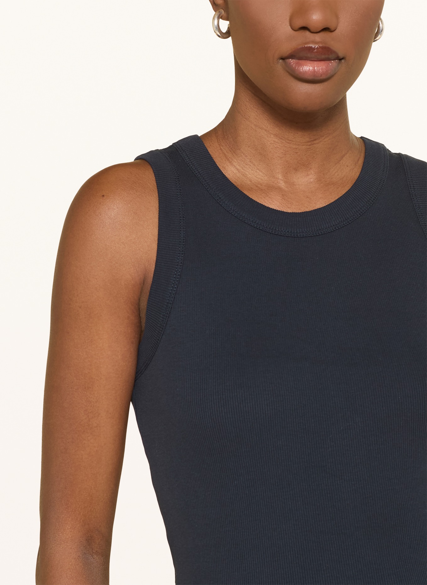 DRYKORN Top OLINA: GRANATOWY