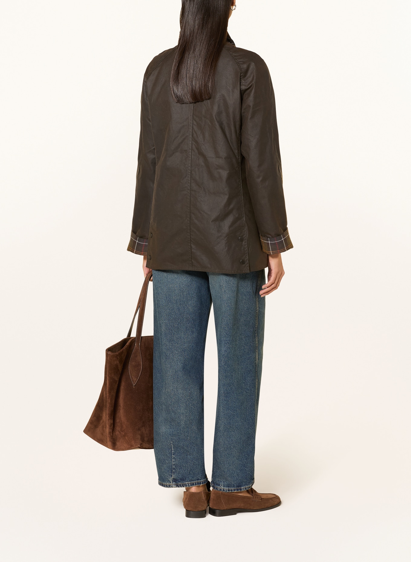 Barbour Veldjas CLASSIC BEADNELL: DONKERGROEN