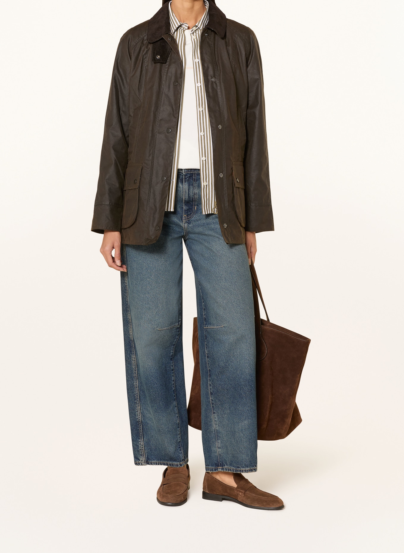 Barbour Veldjas CLASSIC BEADNELL: DONKERGROEN