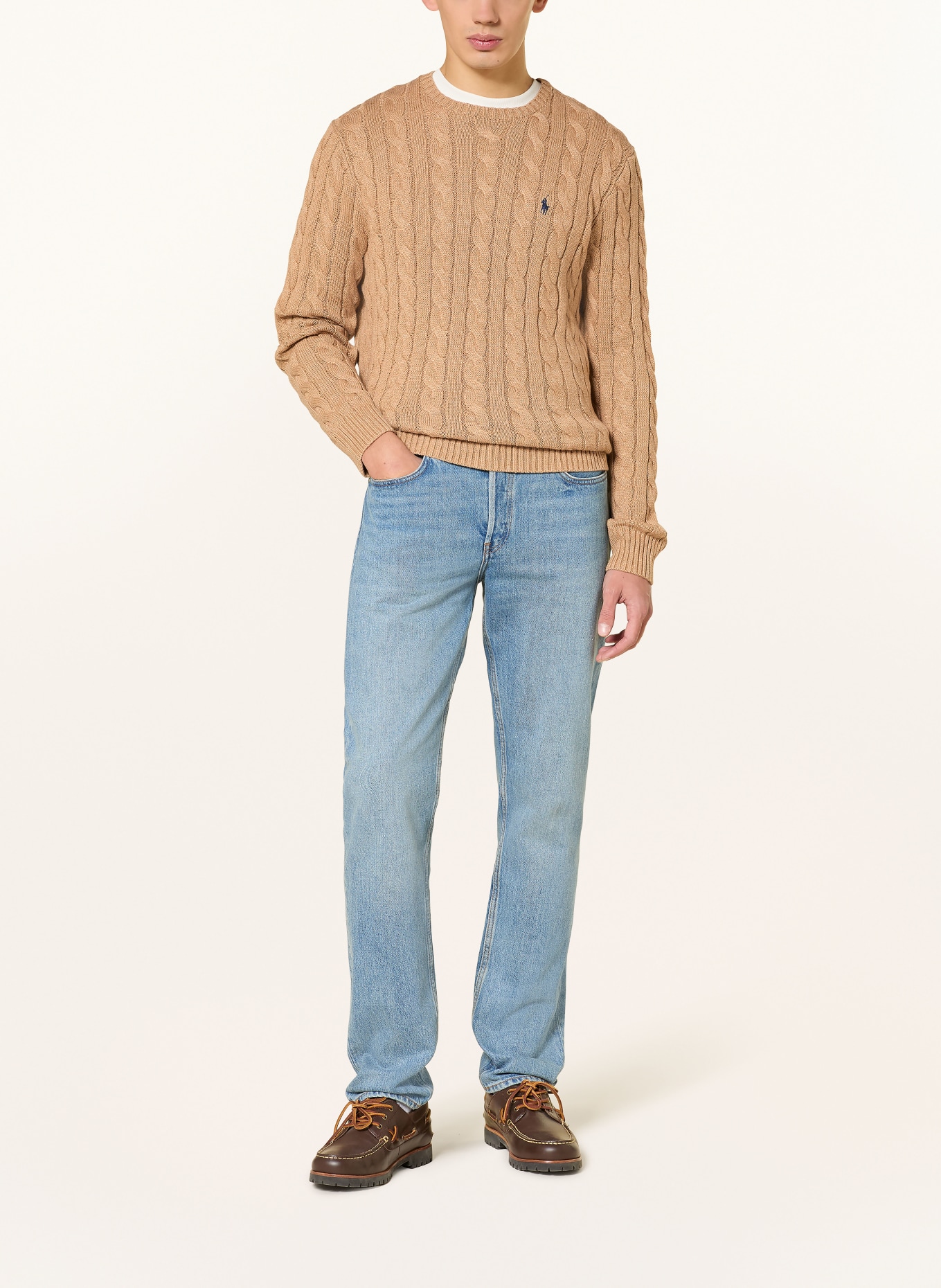 POLO RALPH LAUREN trui: LICHTBRUIN