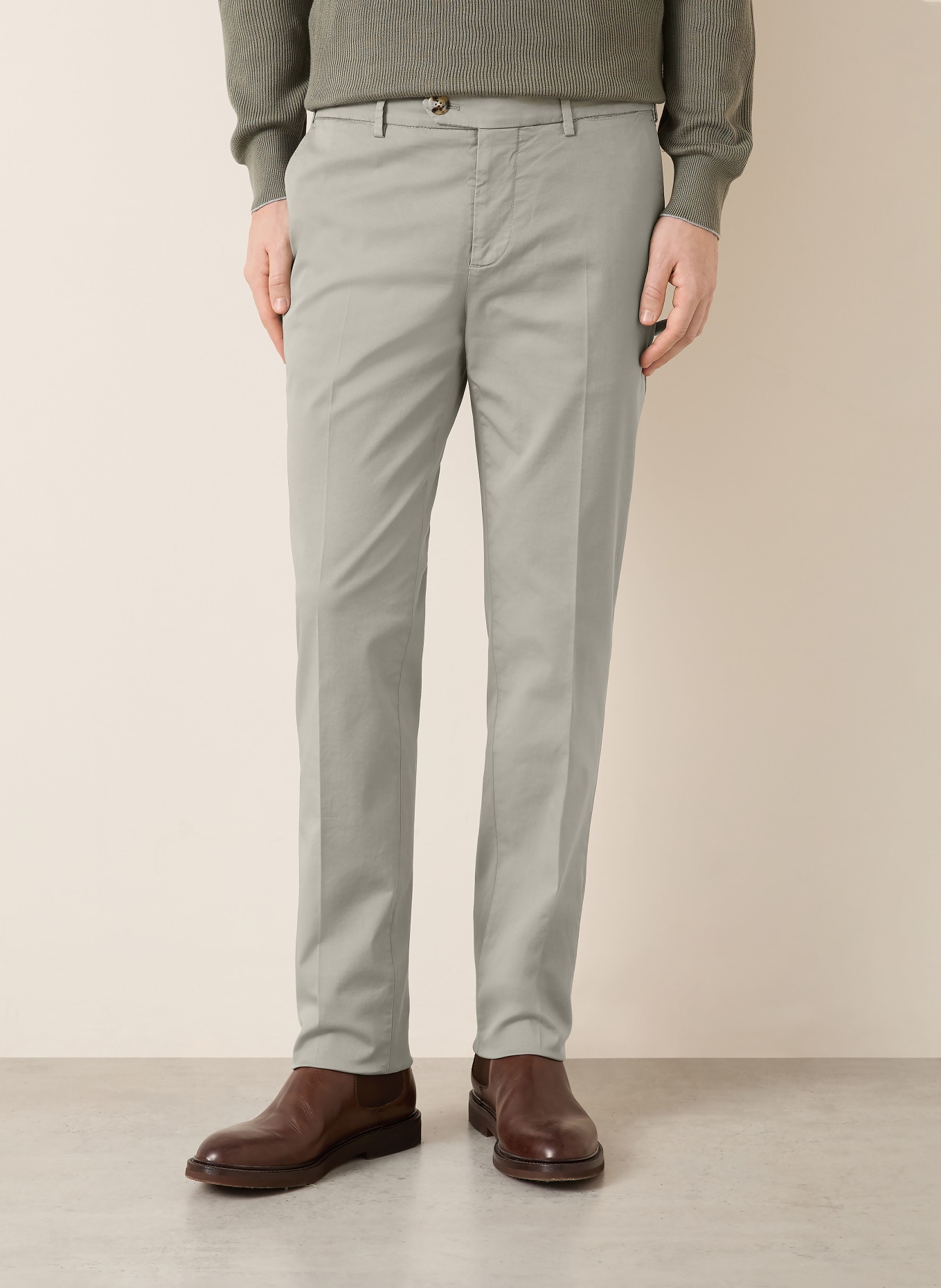 BRUNELLO CUCINELLI Chino: GRAU