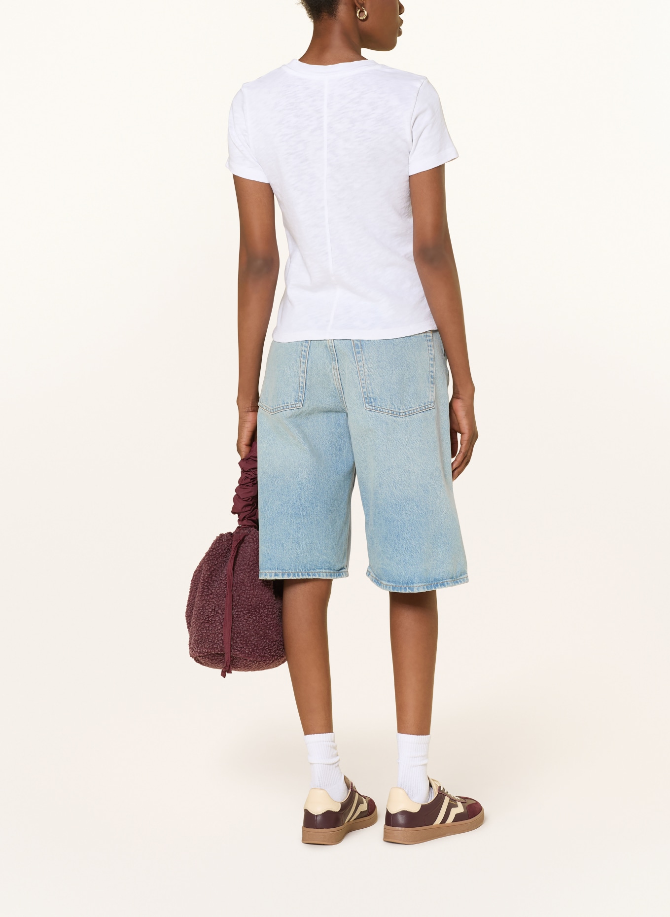 American Vintage Tričko SONOMA: BÍLÁ