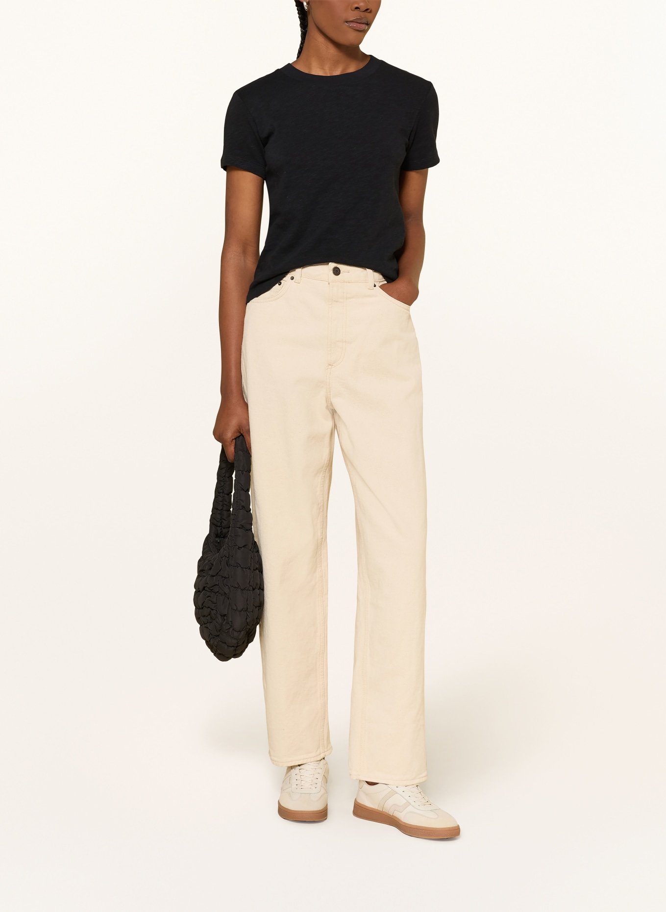 American Vintage Tričko SONOMA: ČERNÁ